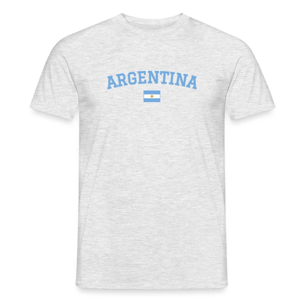Spreadshirt T-Shirt Argentinien Flagge, Argentinien Fußball Männer T-Shirt (1-tlg)
