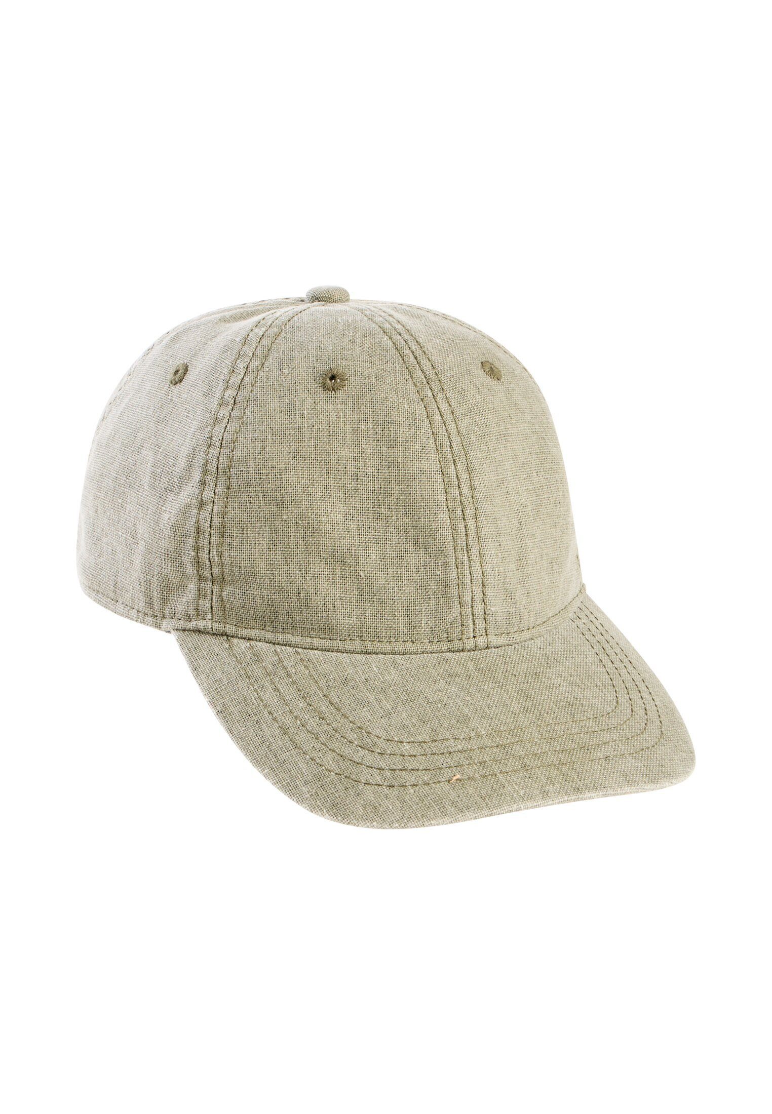 camel active Baseball Cap Cap aus Baumwoll-Leinen-Mix