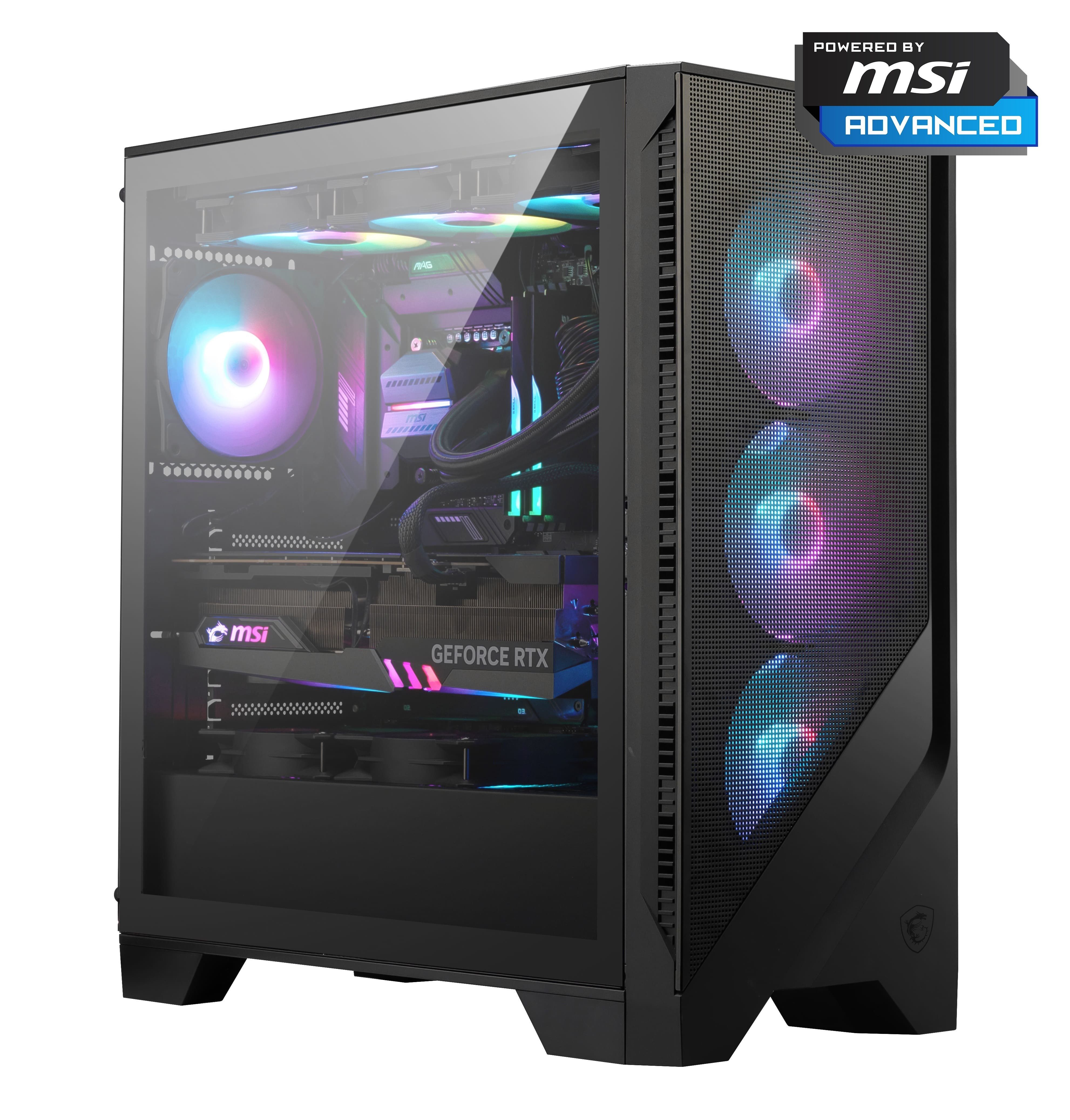 CAPTIVA Entry Gaming R10-2817 PC (AMD Ryzen 5 5500, MSI GeForce® RTX™ 5050, 16 GB RAM, 500 GB SSD, Luftkühlung, WLAN, Windows 11 Home)