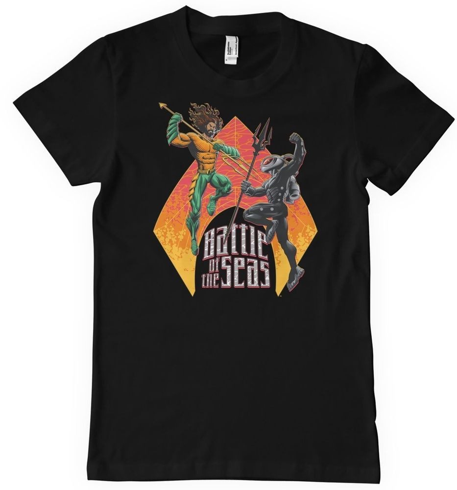 Aquaman T-Shirt Battle Of The Seas Big Tall T-Shirt