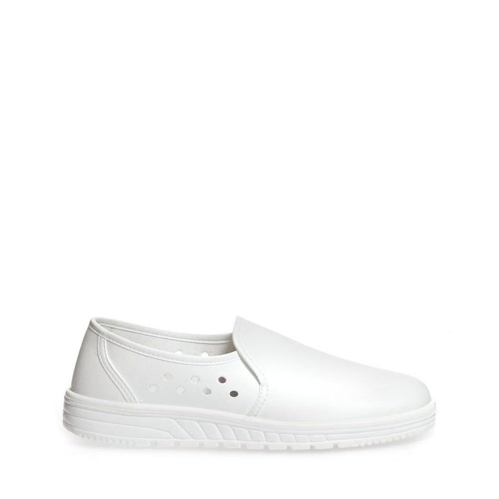 Abeba Berufs-Slipper – Mikrofaser Air Cushion Src Rutschhemmung Berufsschuh