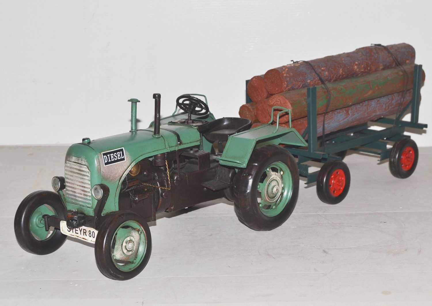 Nostalgie Traktor Modell Moritz Blechauto Oldtimer  Produktbild-Vorschau 9