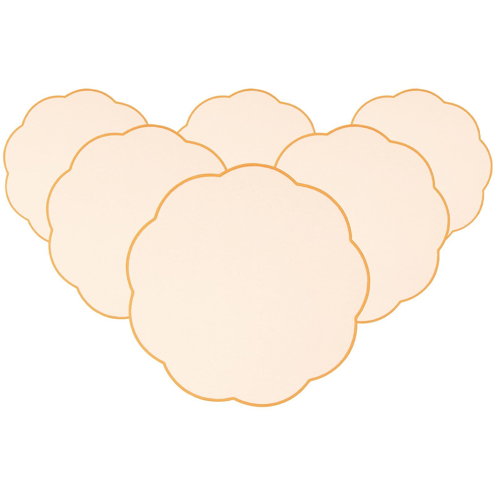 Villeroy & Boch Platzset Fleur Accessoires Platzsets ø 40 cm 6er Set, (6-St)