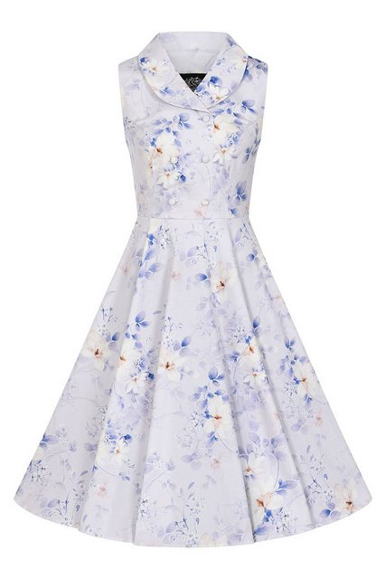 Hearts & Roses London A-Linien-Kleid Cynthia Floral Swing Dress Retro Vinta günstig online kaufen