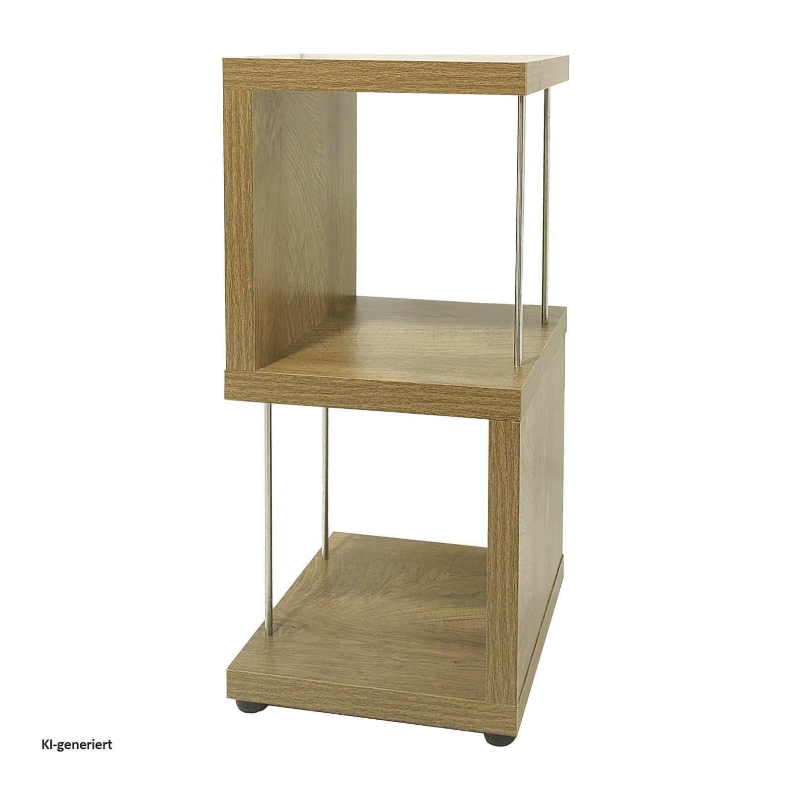 HTI-Line Standregal Regal Thekla 3065, Stück, Standregal mit Metallstreben