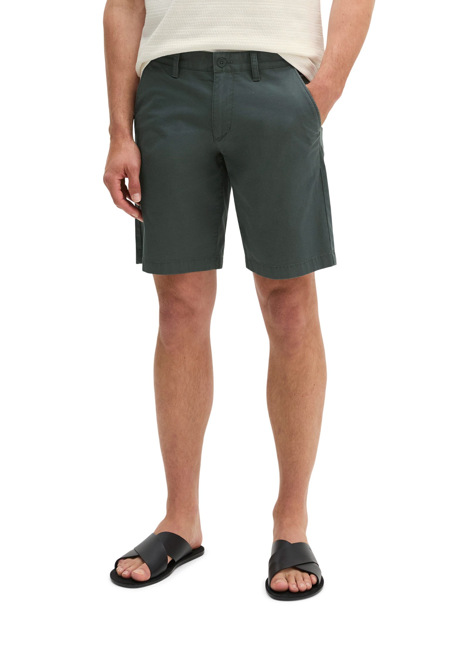Marc O'Polo Shorts aus leichtem Stretch-Twill