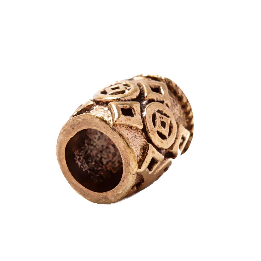 Diadem Wikinger Haar Bartschmuck Marit Haarperle Bronze 7