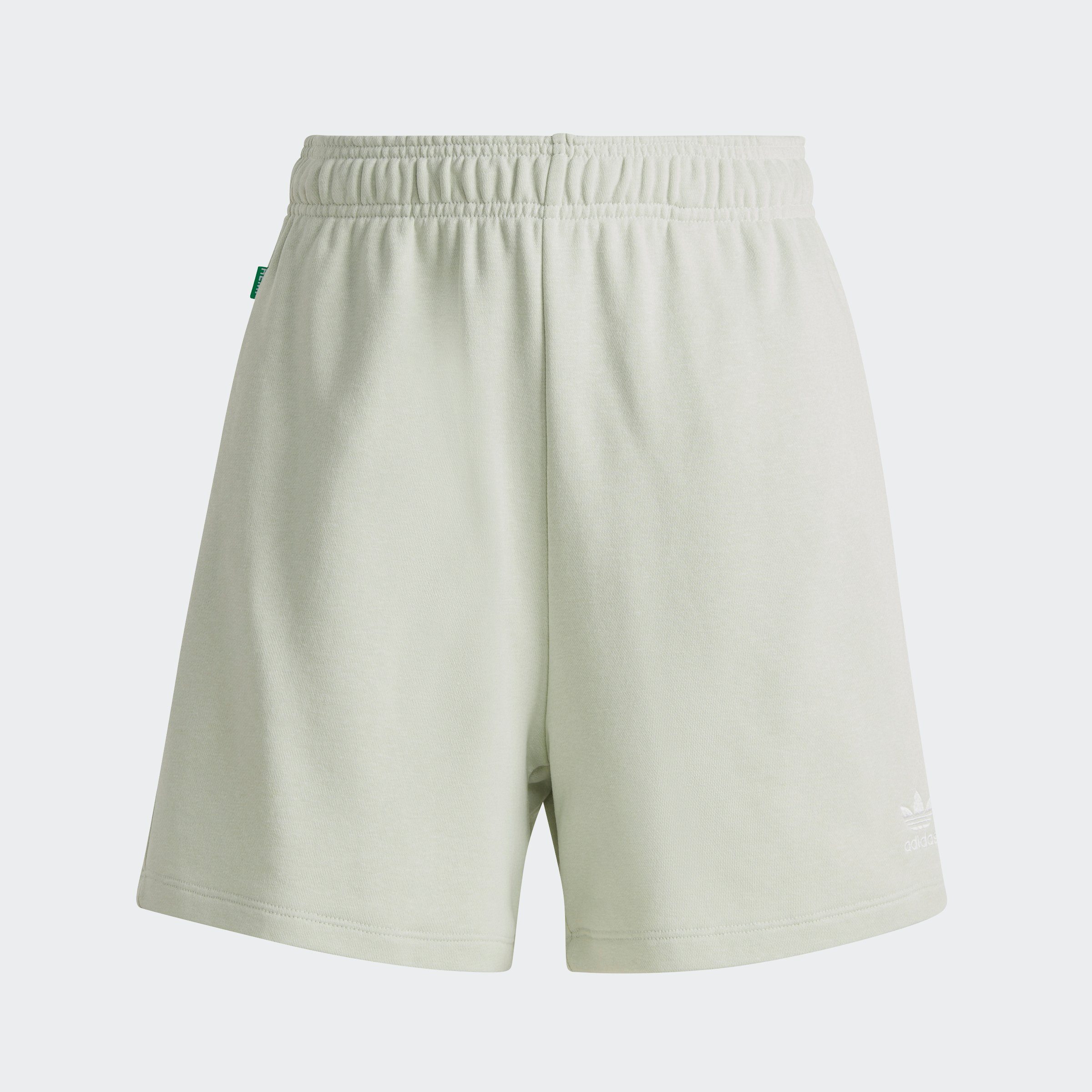 WITH ESSENTIALS+ MADE HEMP Green Linen (1-tlg) Shorts Originals adidas
