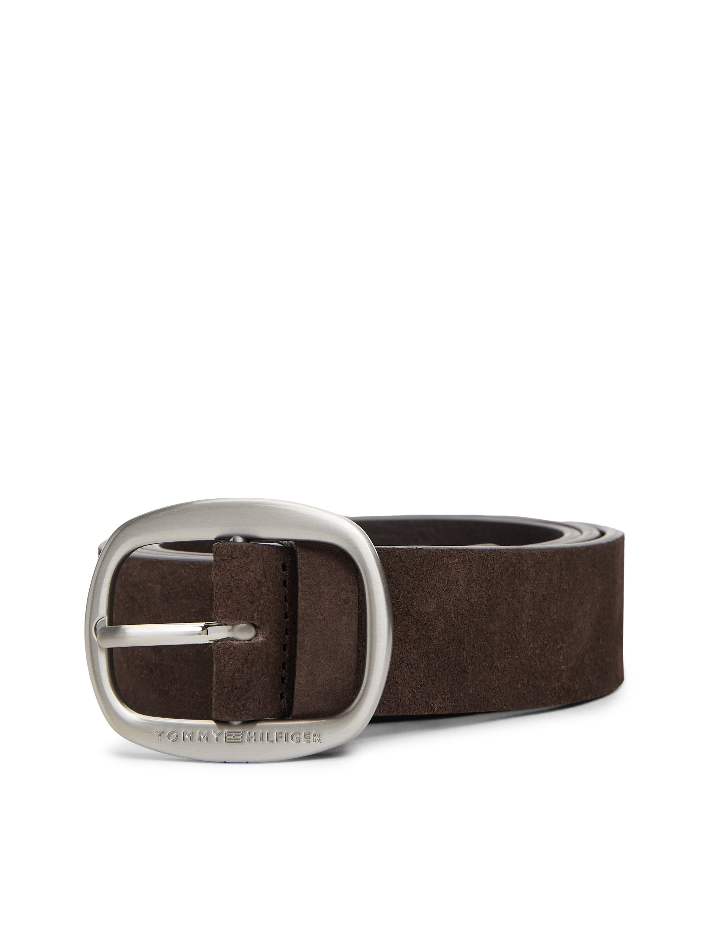 Tommy Hilfiger Ledergürtel TH CASUAL 3.5 SUEDE aus Veloursleder