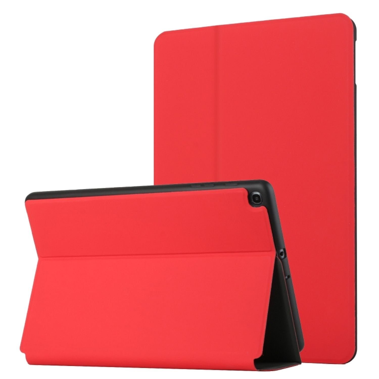 König Design Tablet-Hülle Huawei MatePad T10 / T10s, Schutzhülle für Huawei  MatePad T10 / T10s Schutztasche Wallet Cover 360 Case Etuis Rot