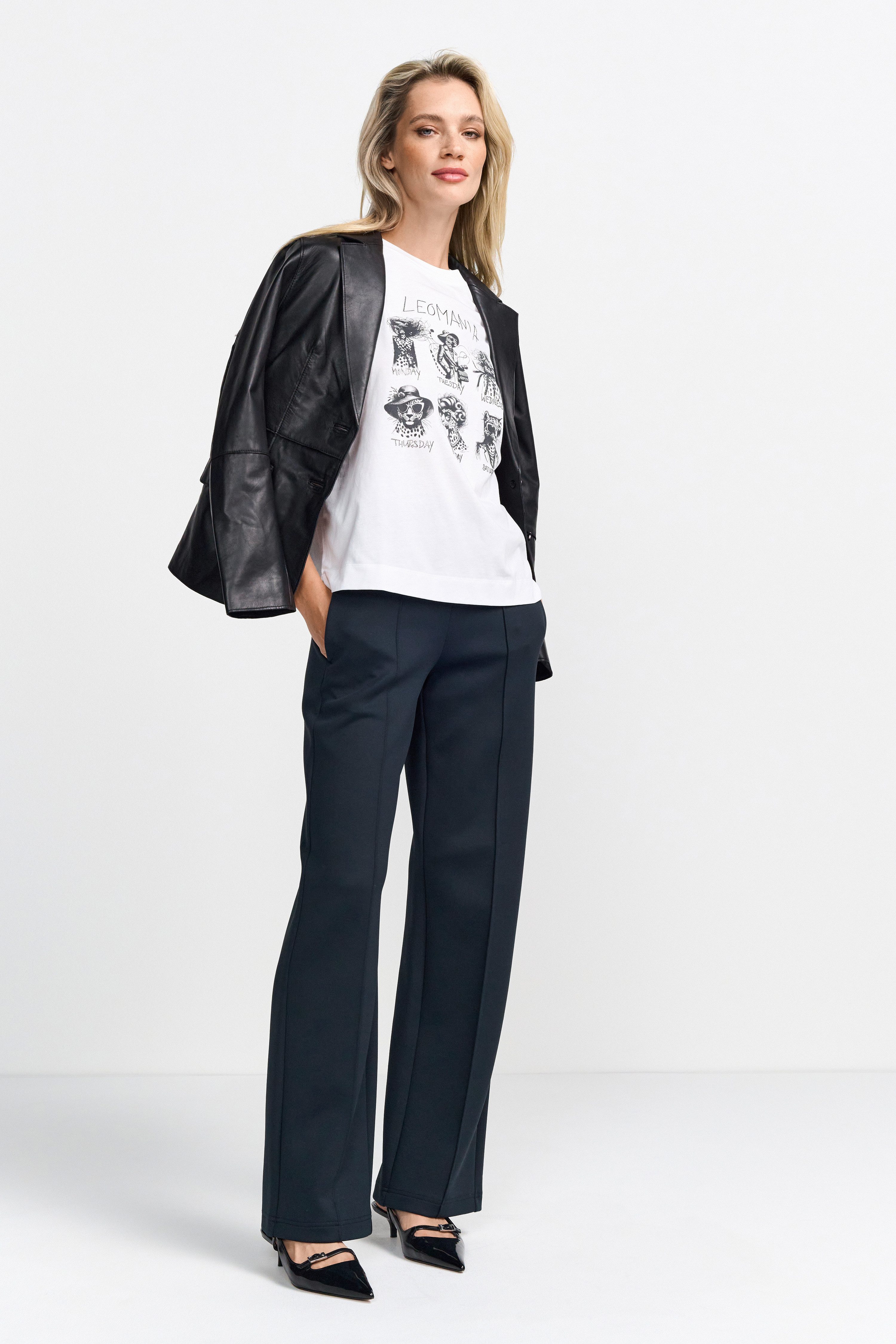 RICHROYAL Kurzarmshirt Print "Leomania" günstig online kaufen