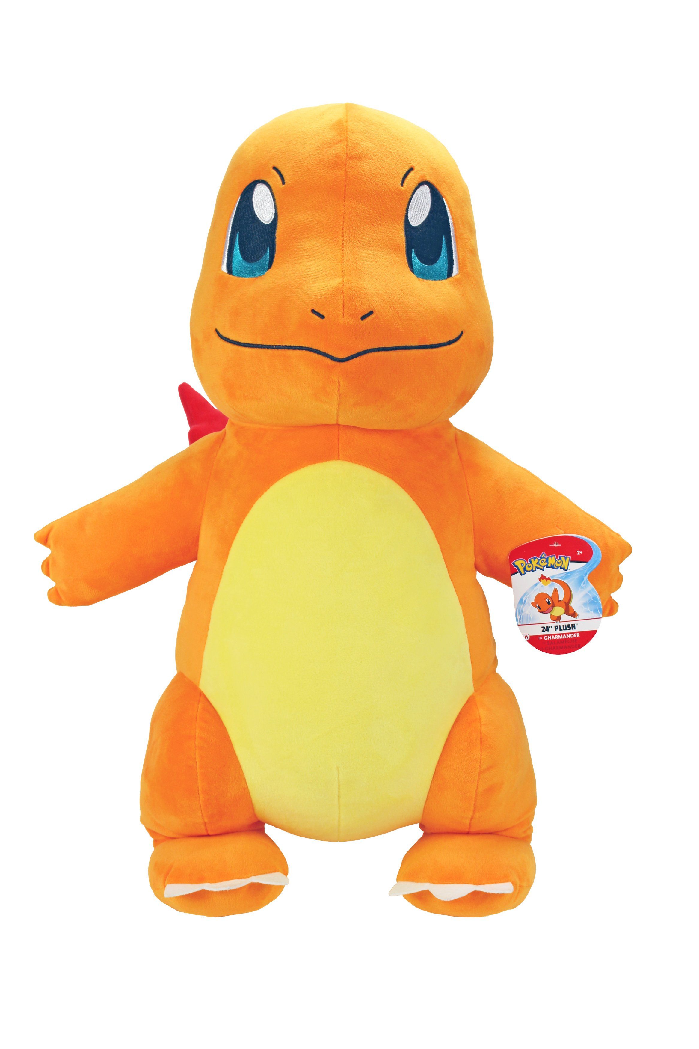 Jazwares Plüschfigur Pokémon Glumanda Plüsch 60 cm (1-St)