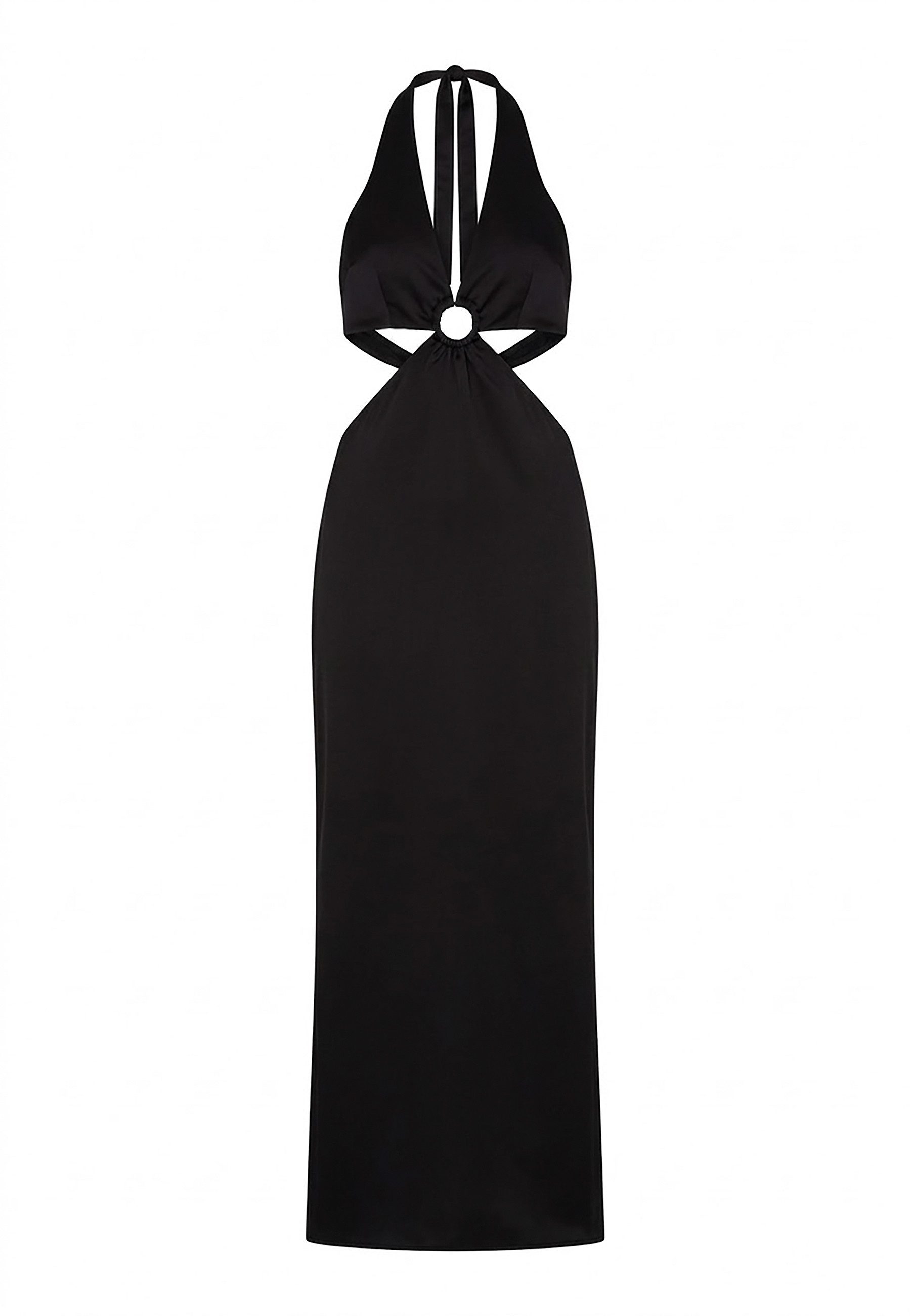LSCN by LASCANA Neckholderkleid mit Cut-outs, Maxikleid