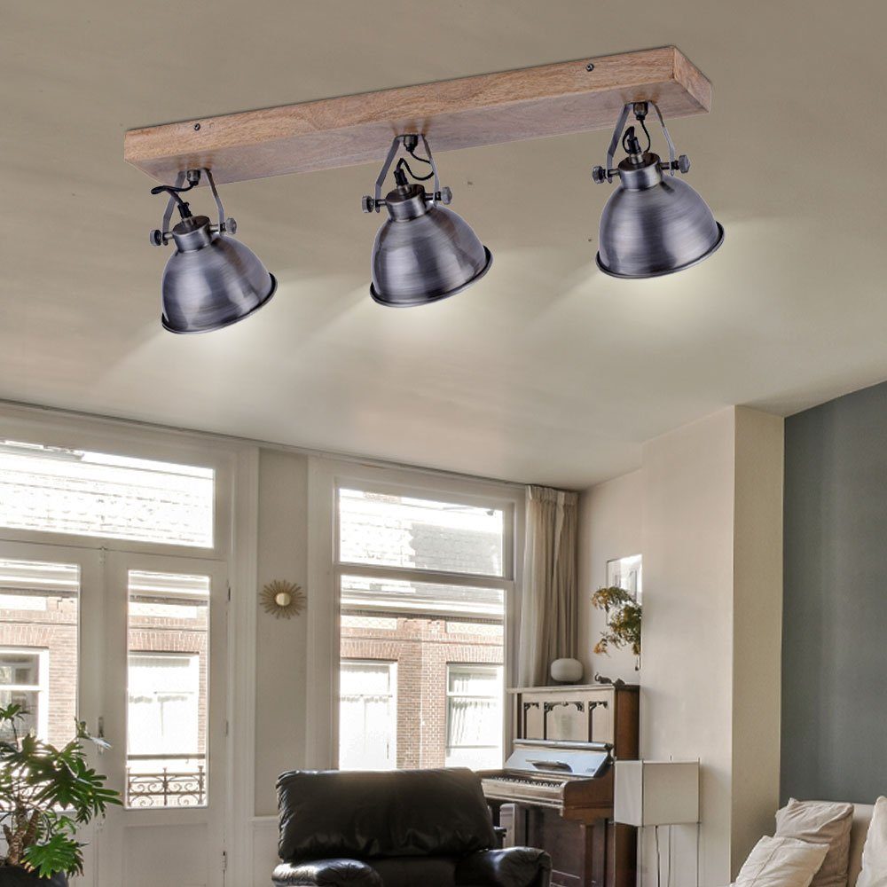 nicht Holz etc-shop LED Leuchte Zimmer Decken Spot Wand Leuchtmittel inklusive, Ess Wohn Deckenleuchte, Strahler