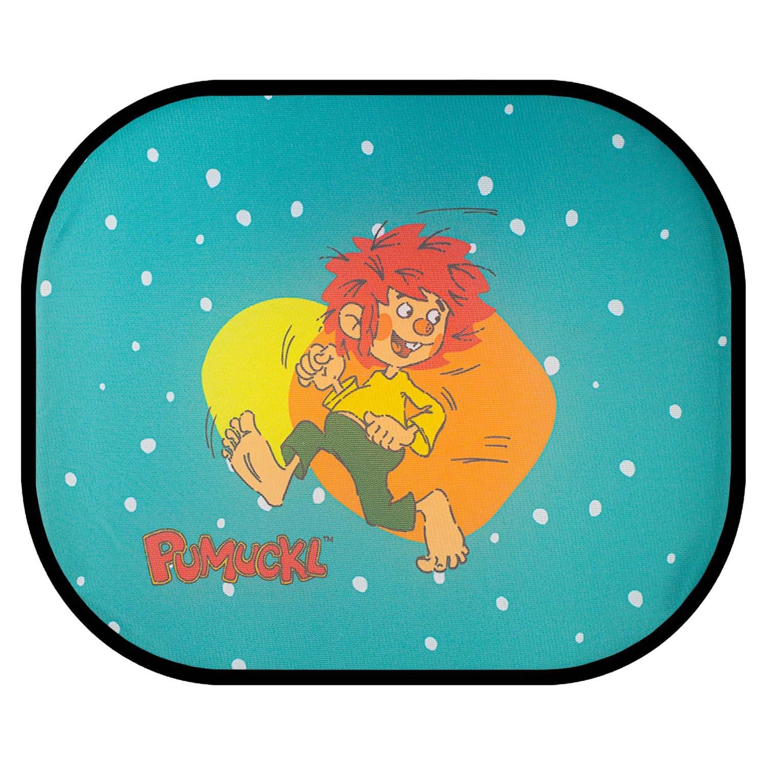 Bavariashop Autosonnenschutz ®Pumuckl Auto Sonnenschutz • Effektiver UV- und Wärmeschutz fürs Auto
