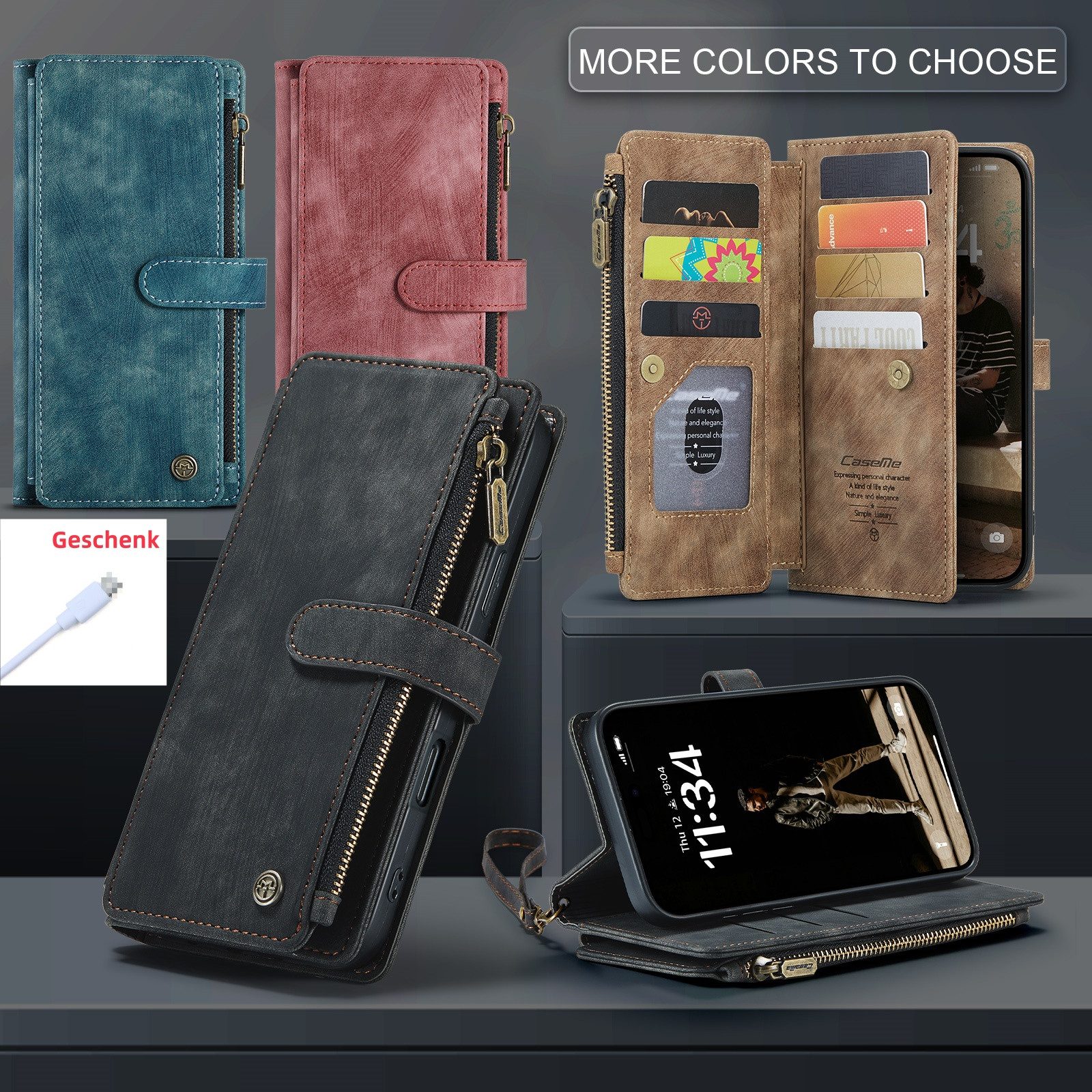 trends for living Handyhülle Hülle für iPhone 6 7 8 X XS XR 11 12 13 14 15 16 Pro Max Plus Mini E