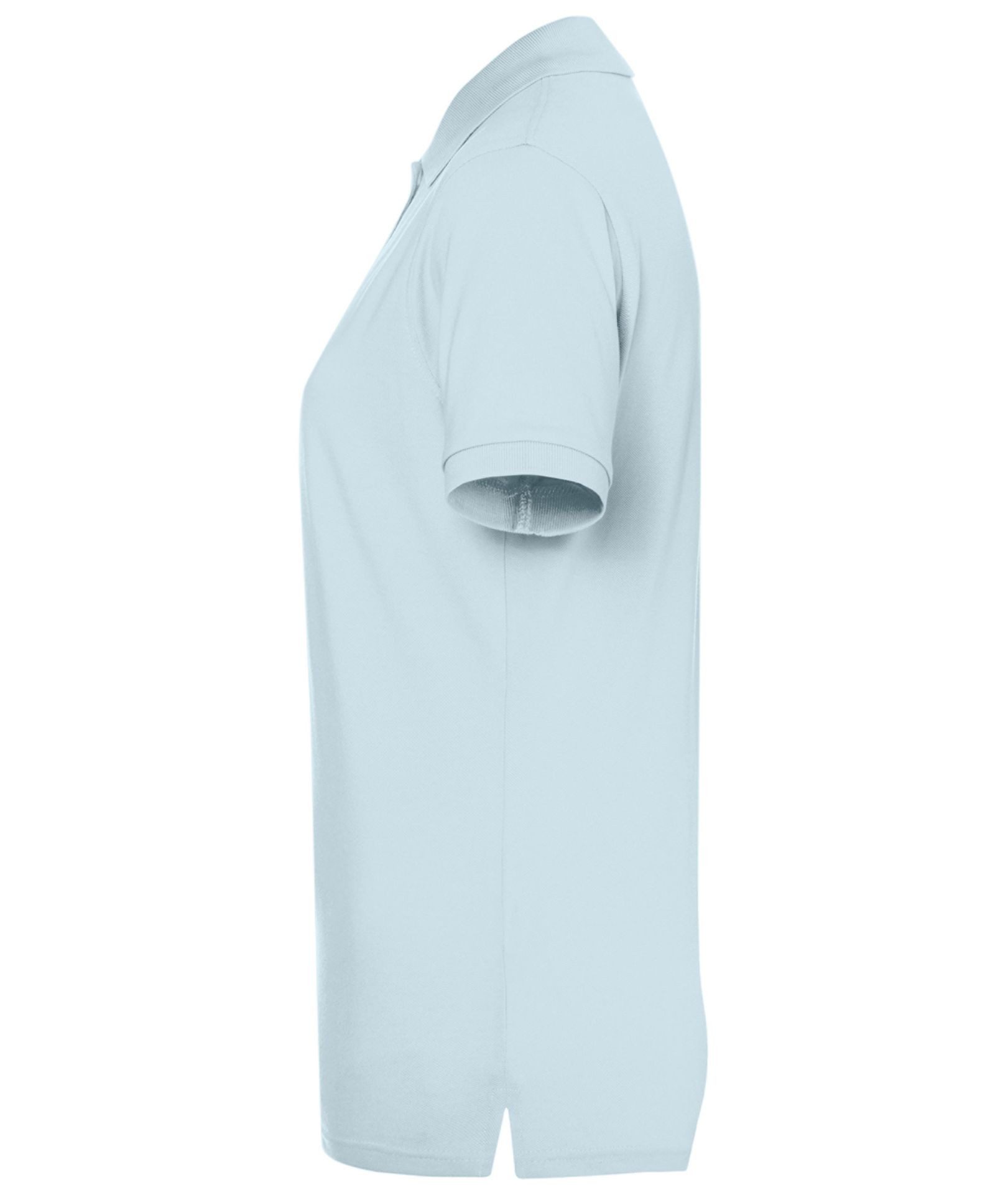 James & Nicholson Poloshirt Doppelpack Feines Damen Piqué-Poloshirt mit gestrickten Bündchen JN071 (Doppelpack, 2er-Pack) Sportlicher Schnitt mit Seitenschlitze – Bild 3 von 5