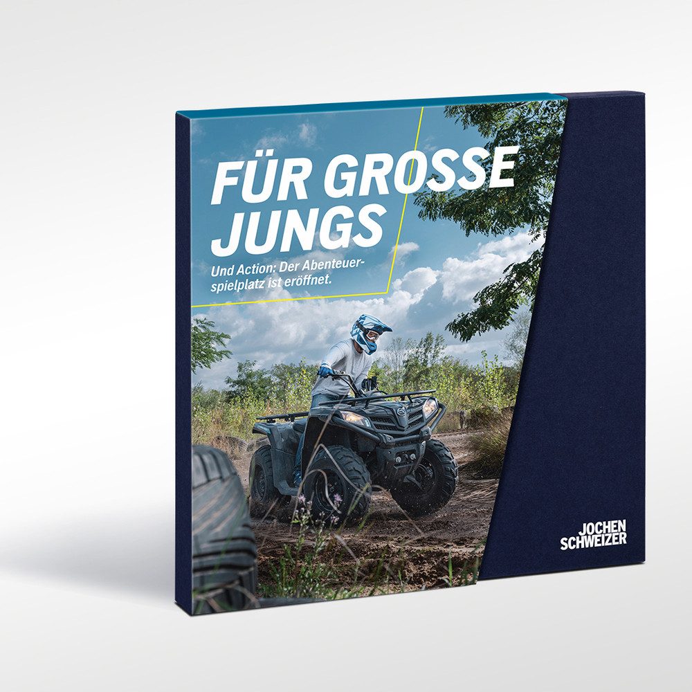Jochen Schweizer Erlebnisgutschein Geschenkbox für Männer, Große Jungs, größeres Spielzeug
