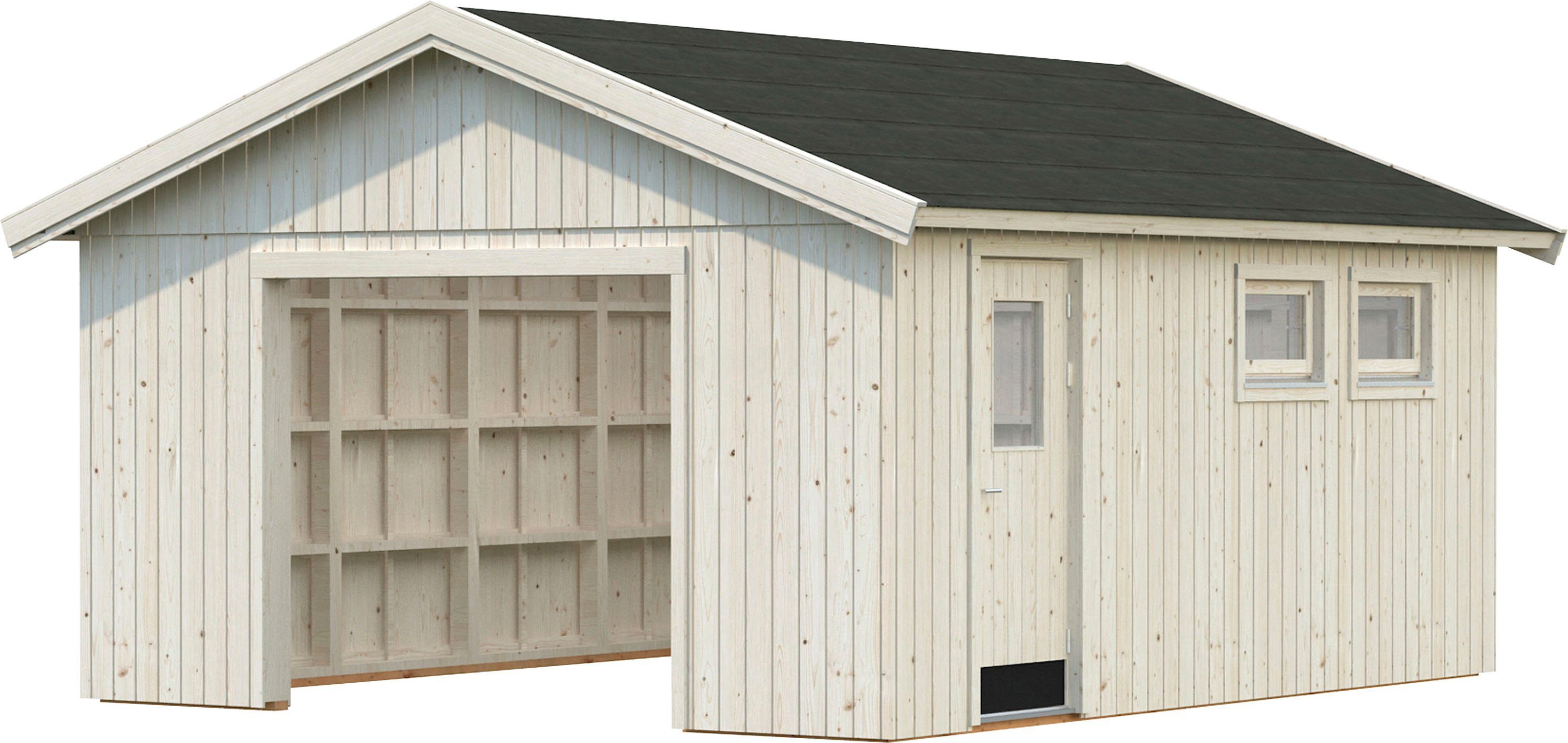 Andre, cm, Garage BxTxH: Tor, natur Palmako ohne 495x595x316