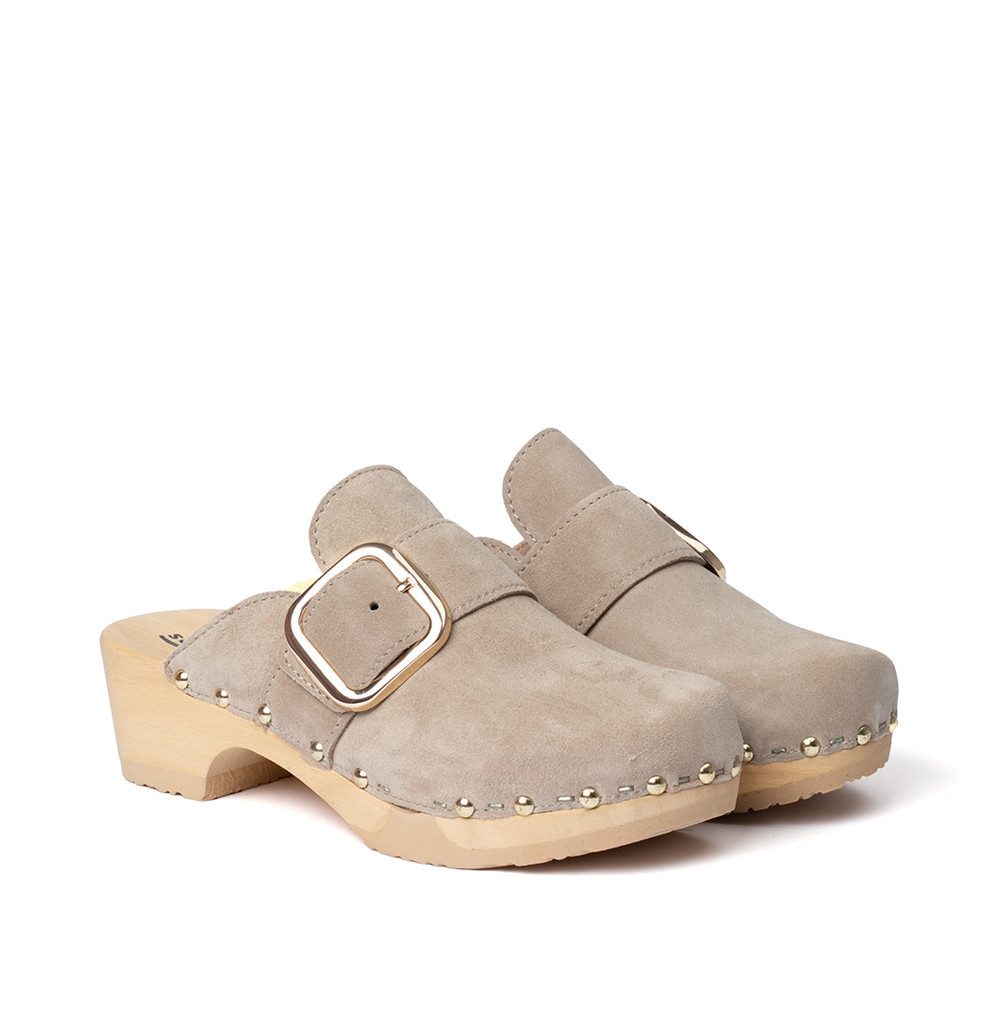 Softclox TESSA Kaschmir taupe (natur) Clog günstig online kaufen