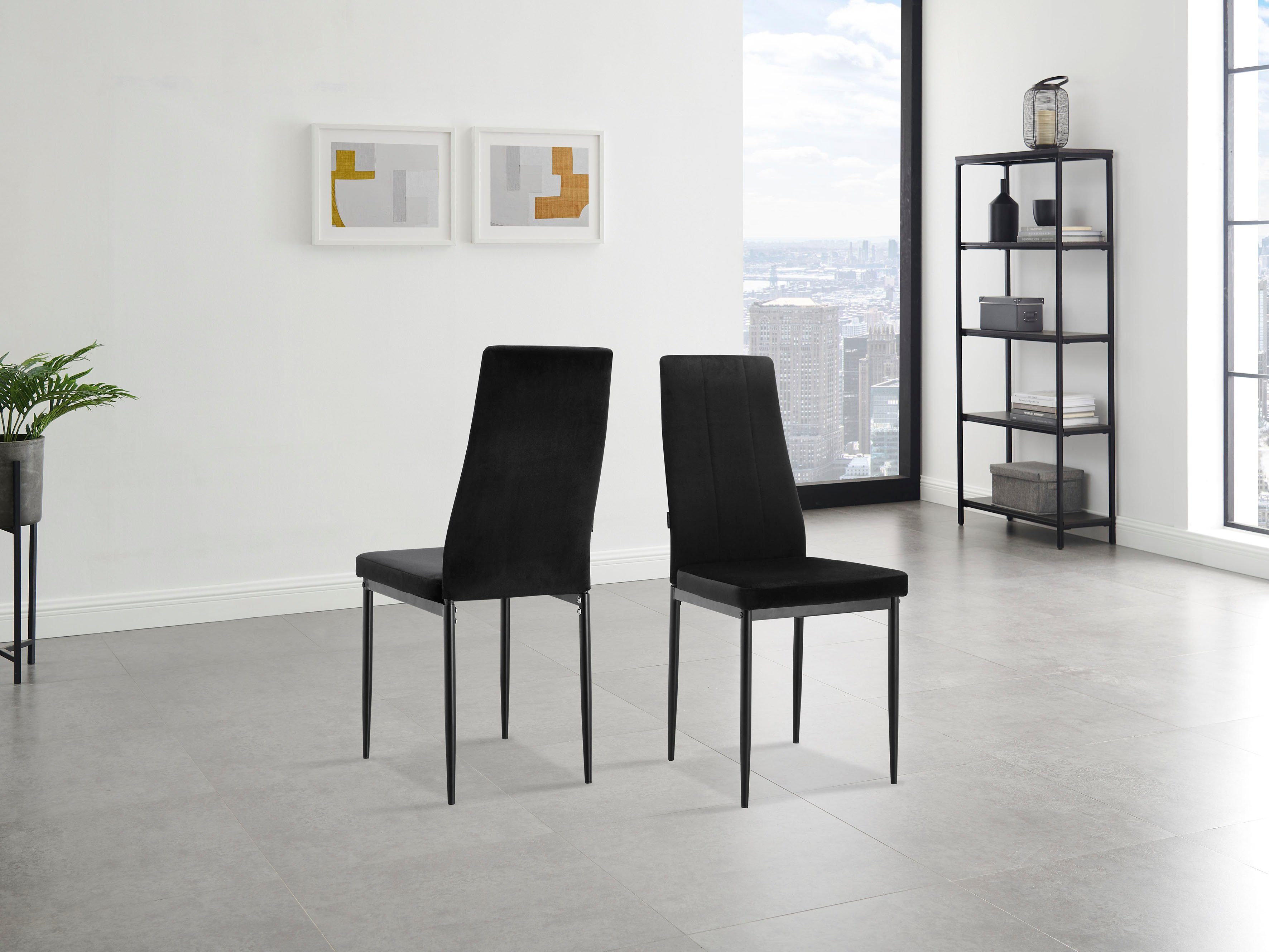 OTTO home Esszimmerstuhl Remus (Set, 1 St), im 1er,2er und 4er Set erhältlich, unterschiedliche Bezugsqualitäten