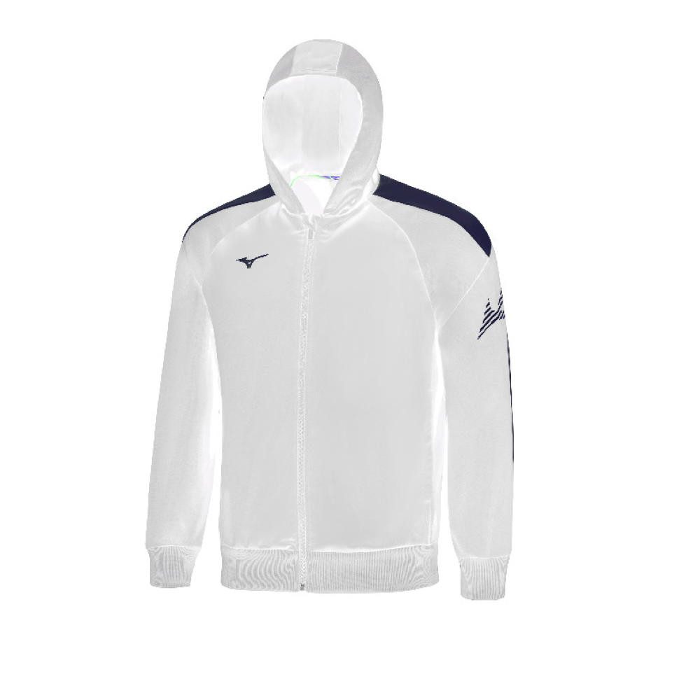 Mizuno Kapuzenpullover Herren Team Mznrb Track Jacket Hoodie Sport Zip