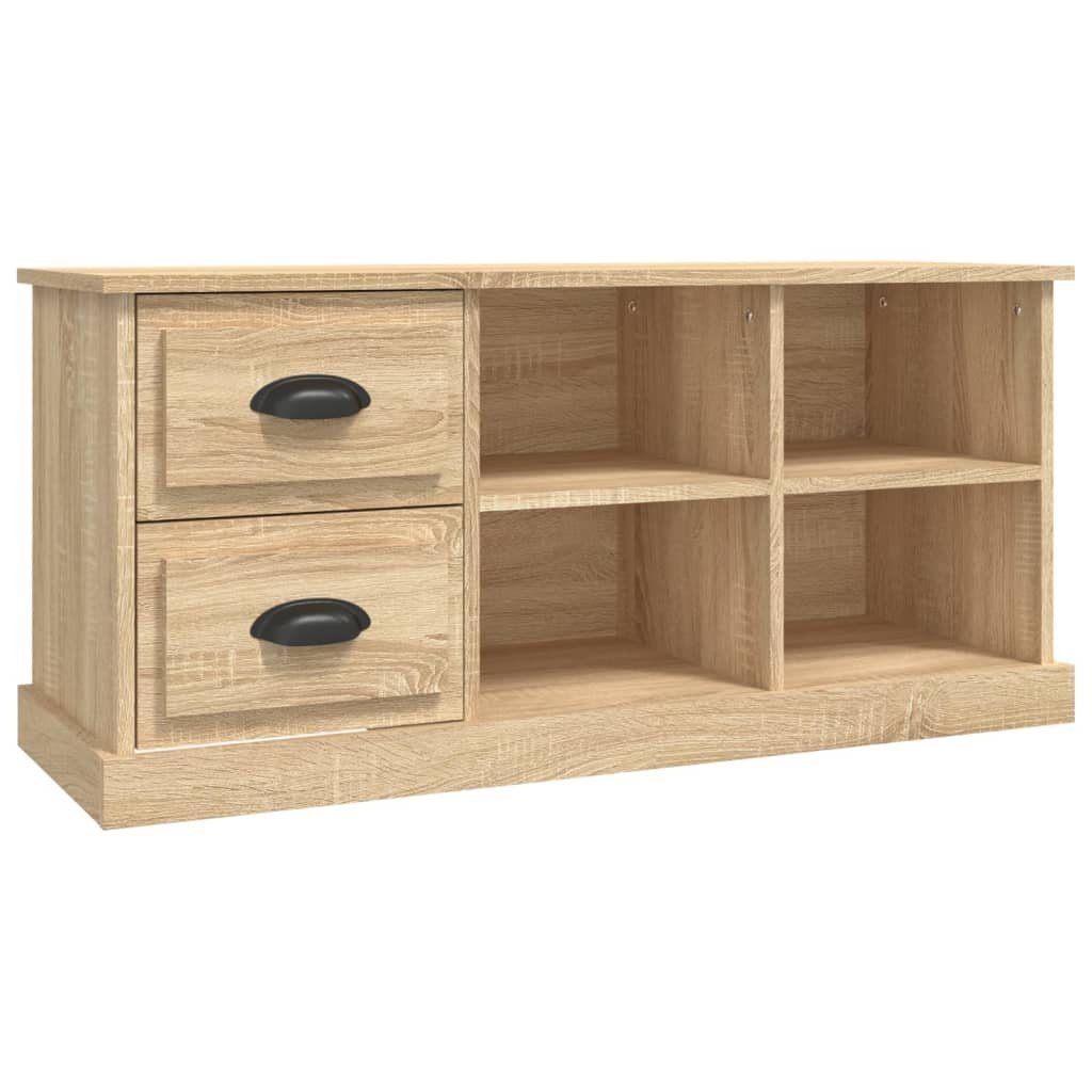 cm furnicato TV-Schrank 102x35,5x47,5 Holzwerkstoff Sonoma-Eiche