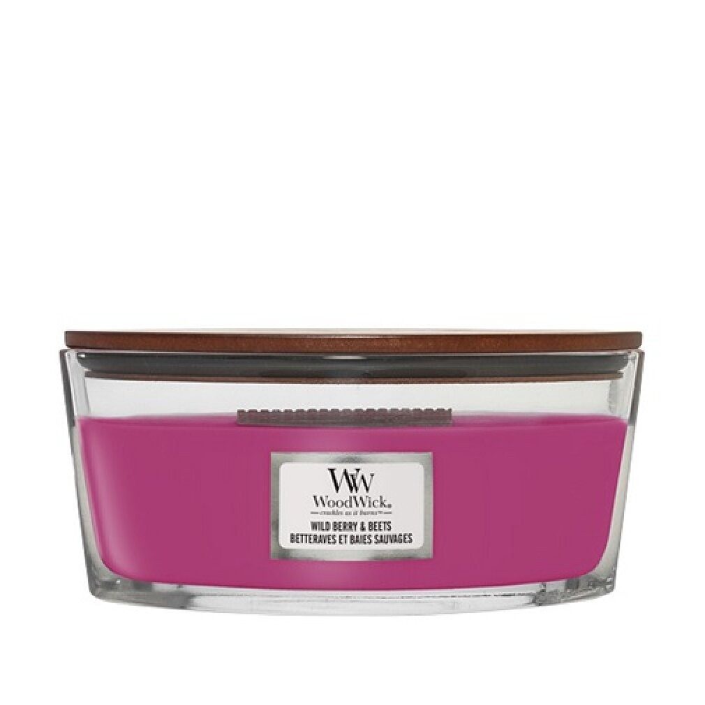 Woodwick Duftkerze Wild Berry & Beets Duftkerze mit Holzdocht 453,6 g günstig online kaufen