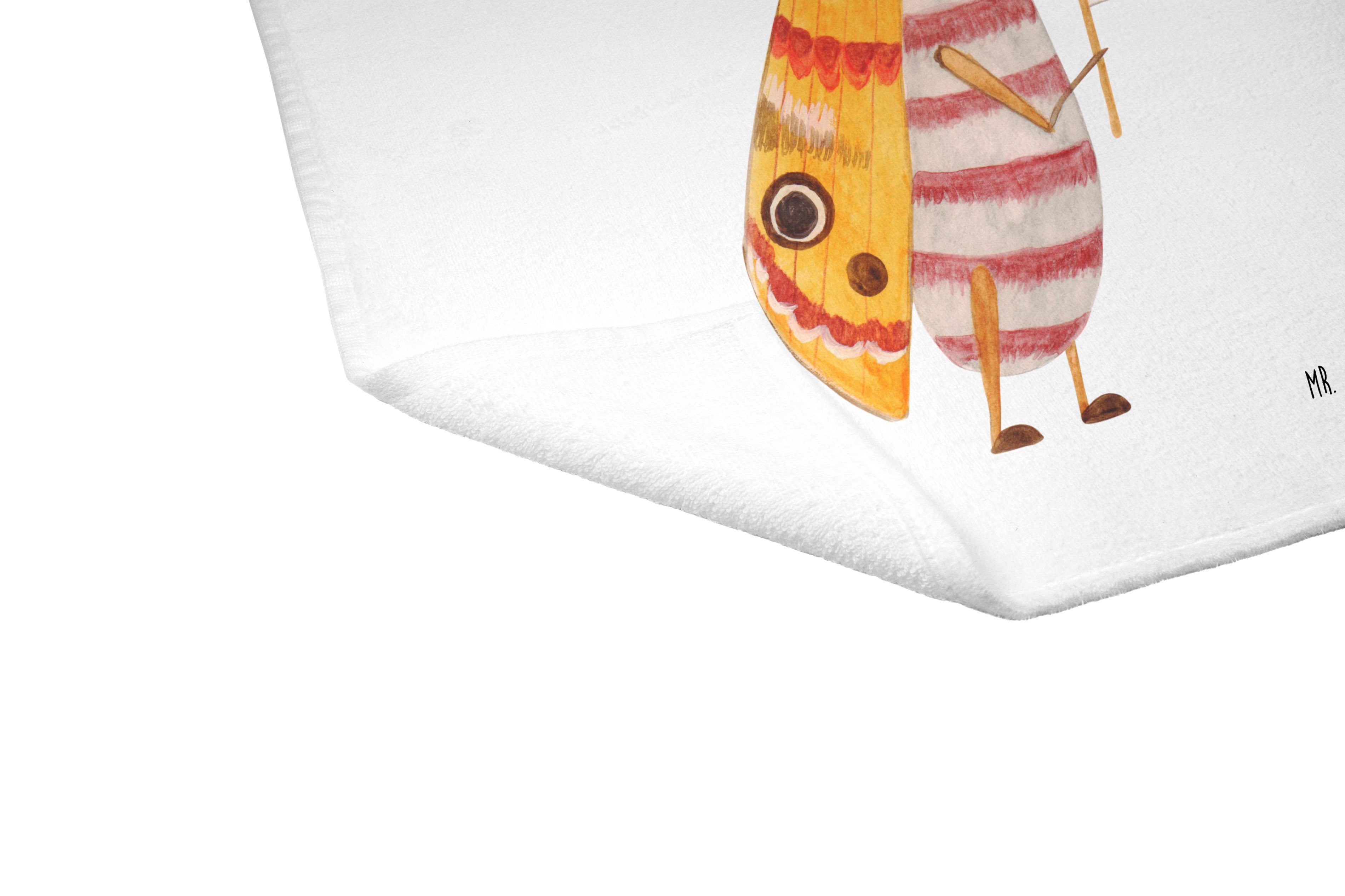 Mr. & Mrs. Tiermotive, - (1-St) Fähnchen Küche - mit Panda Weiß Handtuch Geschenk, s, Nachtfalter Deko