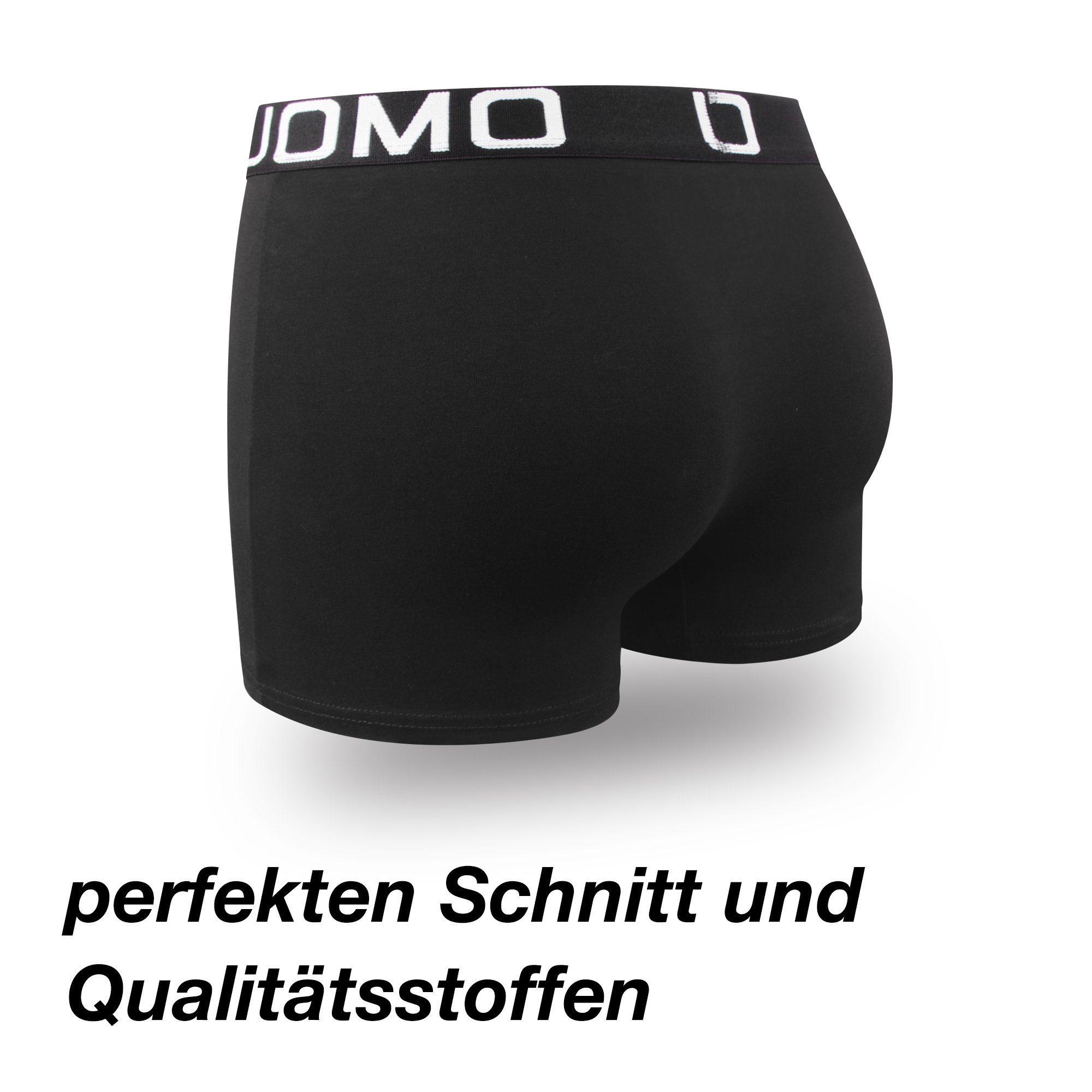 L&K Boxershorts 1119 (12er-Pack) Boxershorts Herren aus Baumwolle klassischen Unifarben