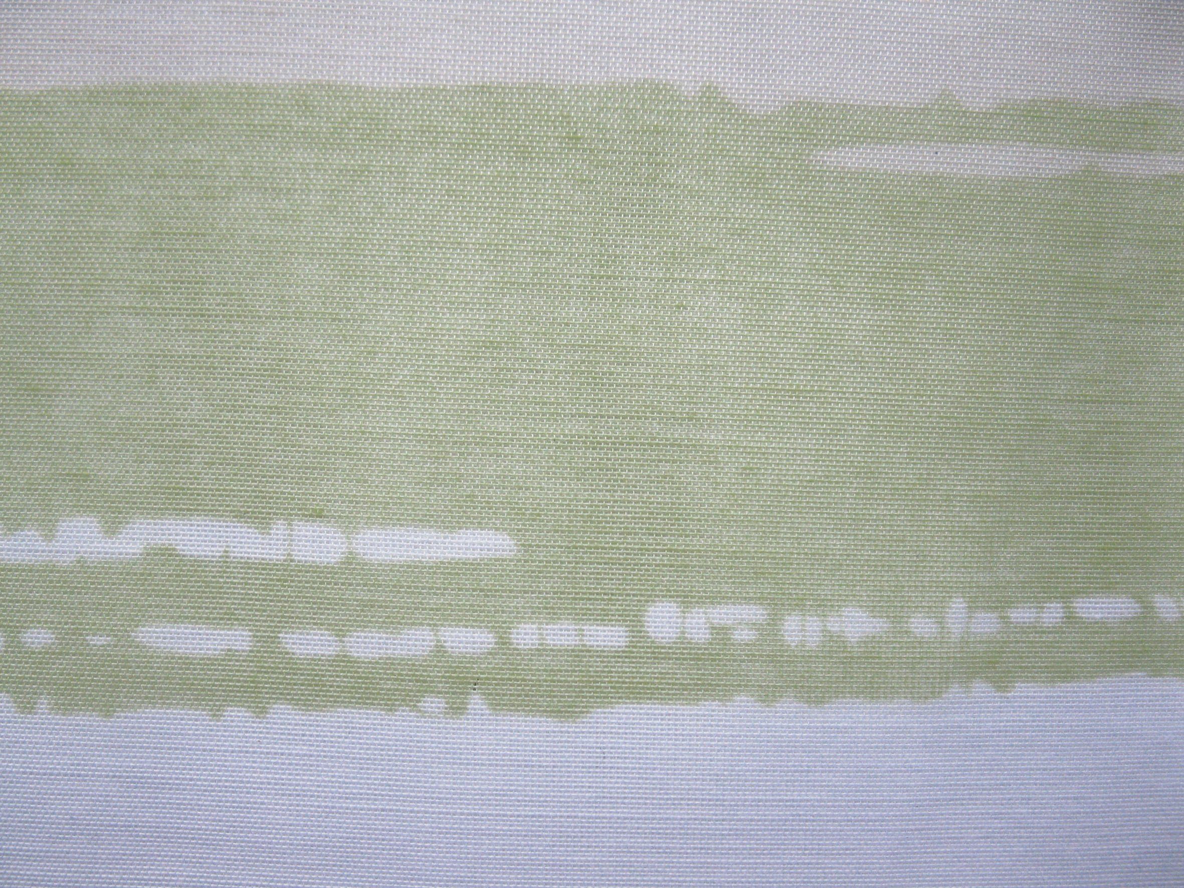 grün (1 ELBERSDRUCKE, Sweet Ösen Love St), halbtransparent, Voile Gardine Stripe,