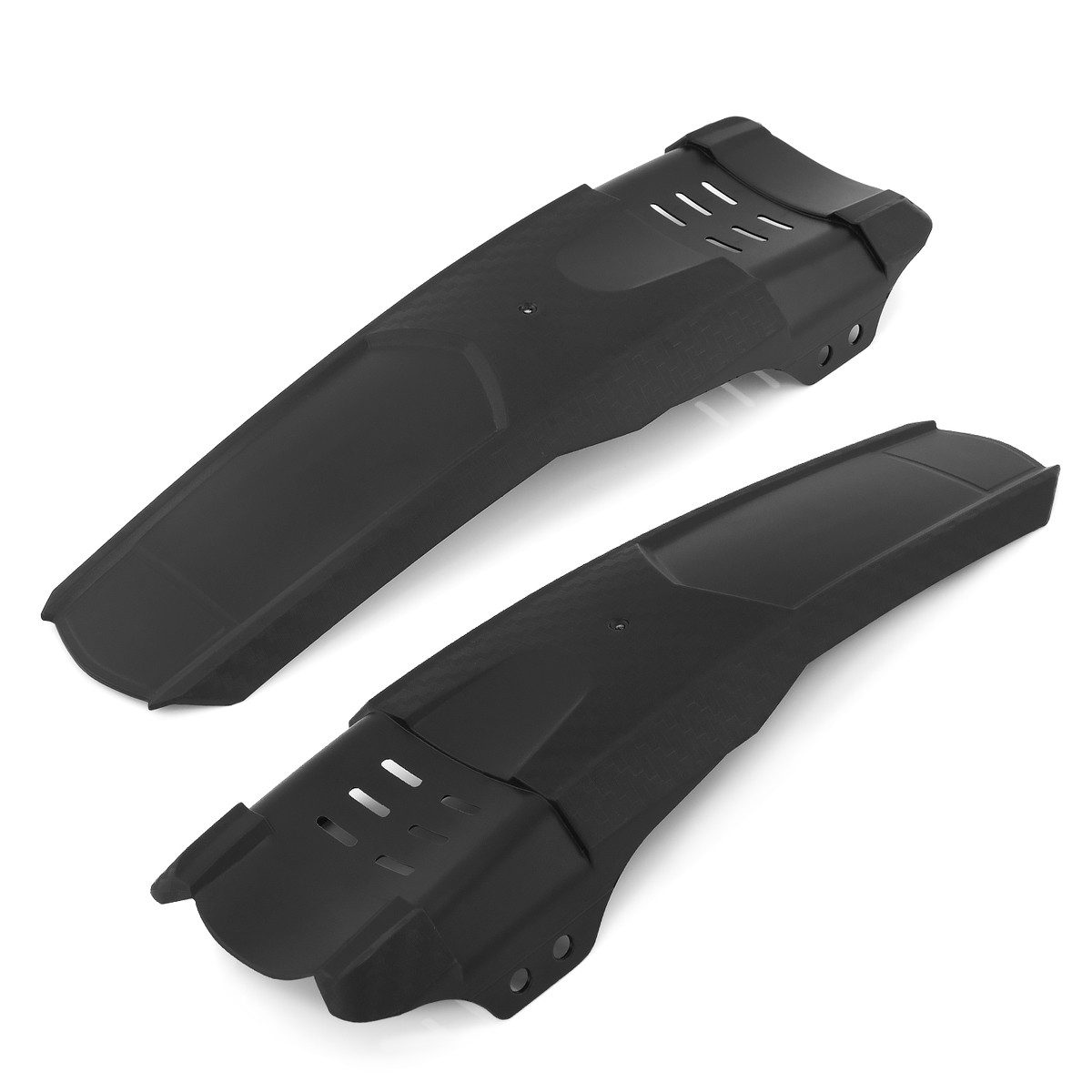 MidGard Schutzblech Fahrrad für Hinten oder Vorne Spritzschutz für E-Bike MTB Mudguard (1 St), für 24-29 Zoll Fahrräder mit 5 Kabelbinder