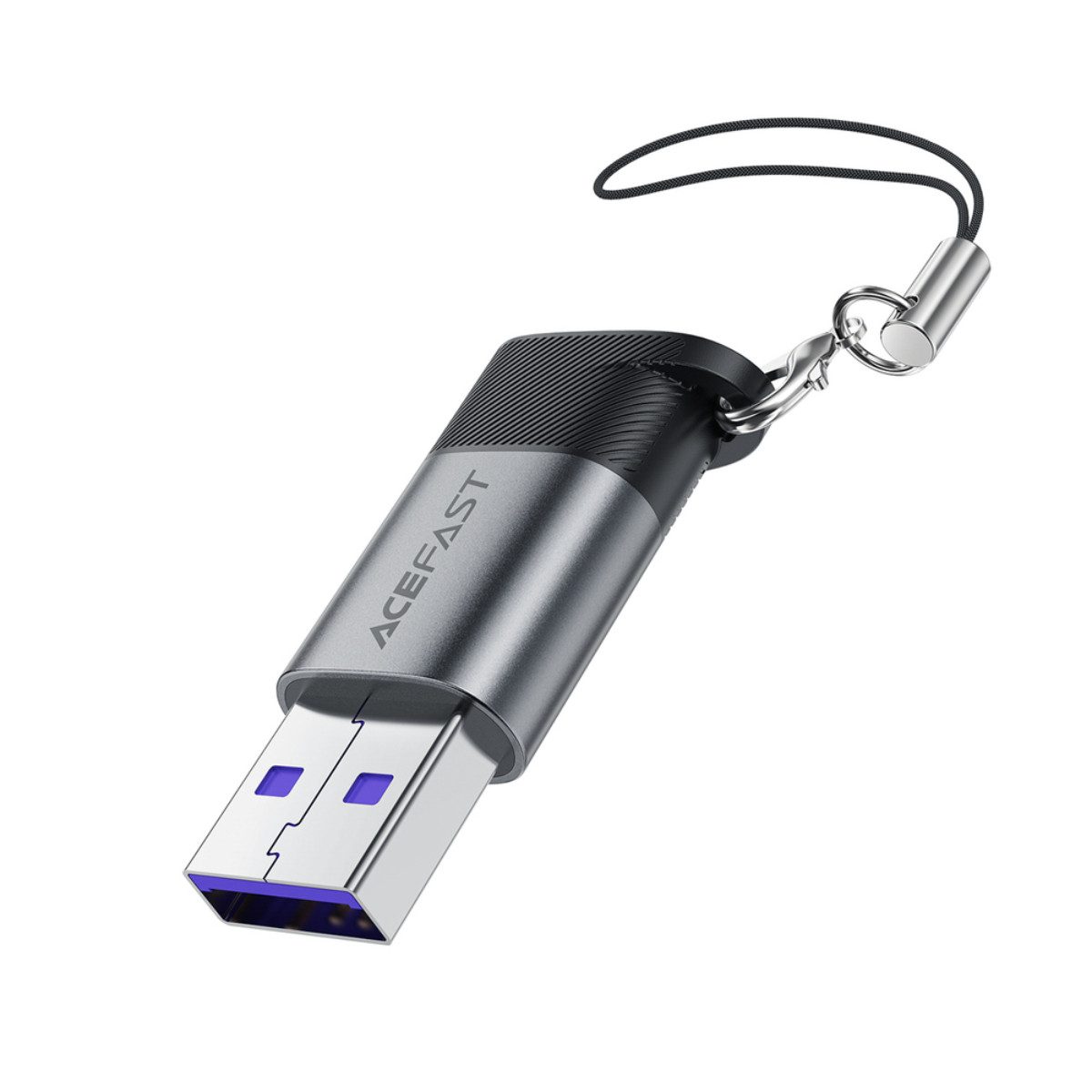 Acefast J8 USB-Adapter USB-A zu USB-C, USB 3.0 Adapter mit 10 Gbit/s und 27 W