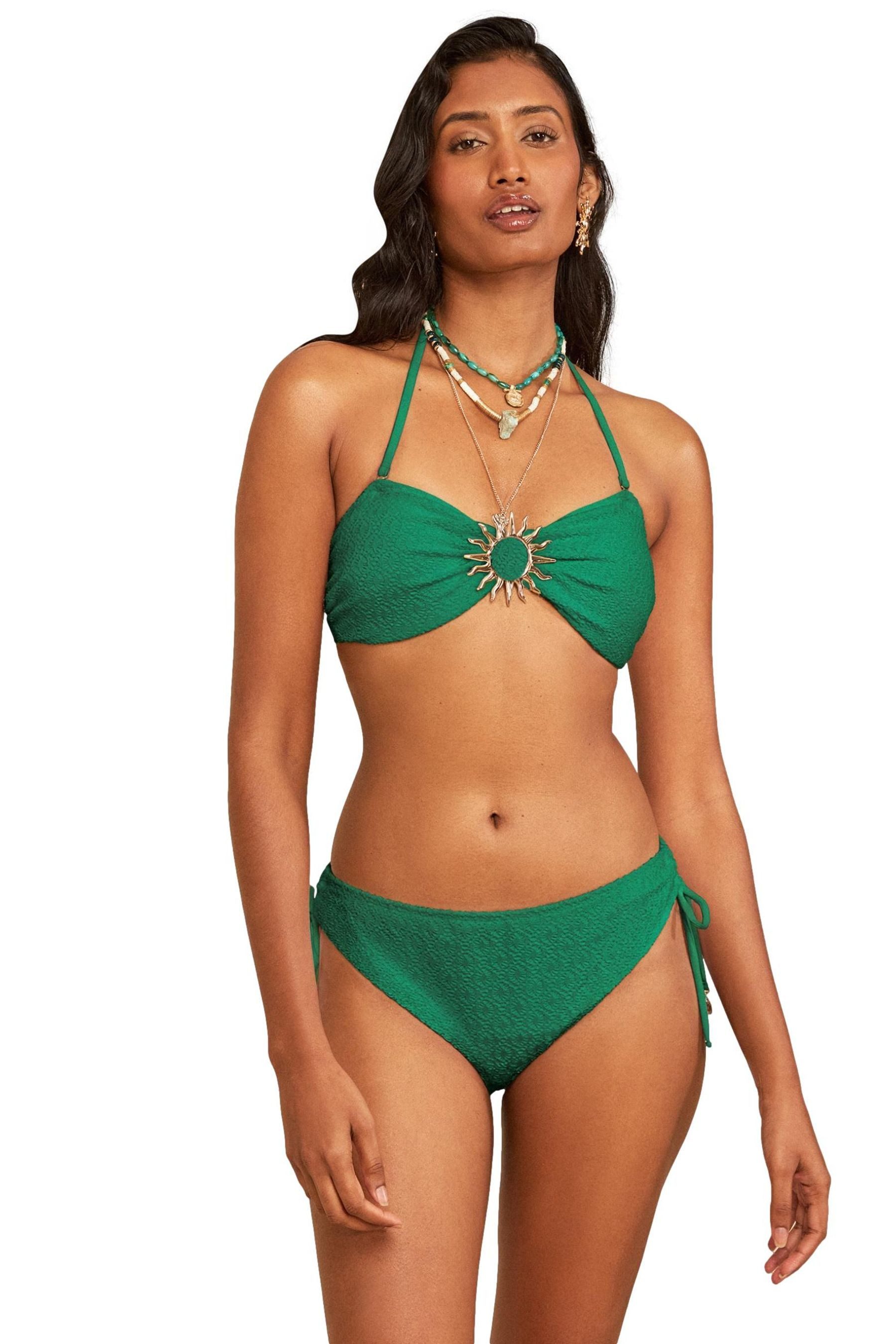 Love & Roses Bandeau-Bikini-Top Love & Roses Strukturiertes Bandeau-Bikinitop (1-St)