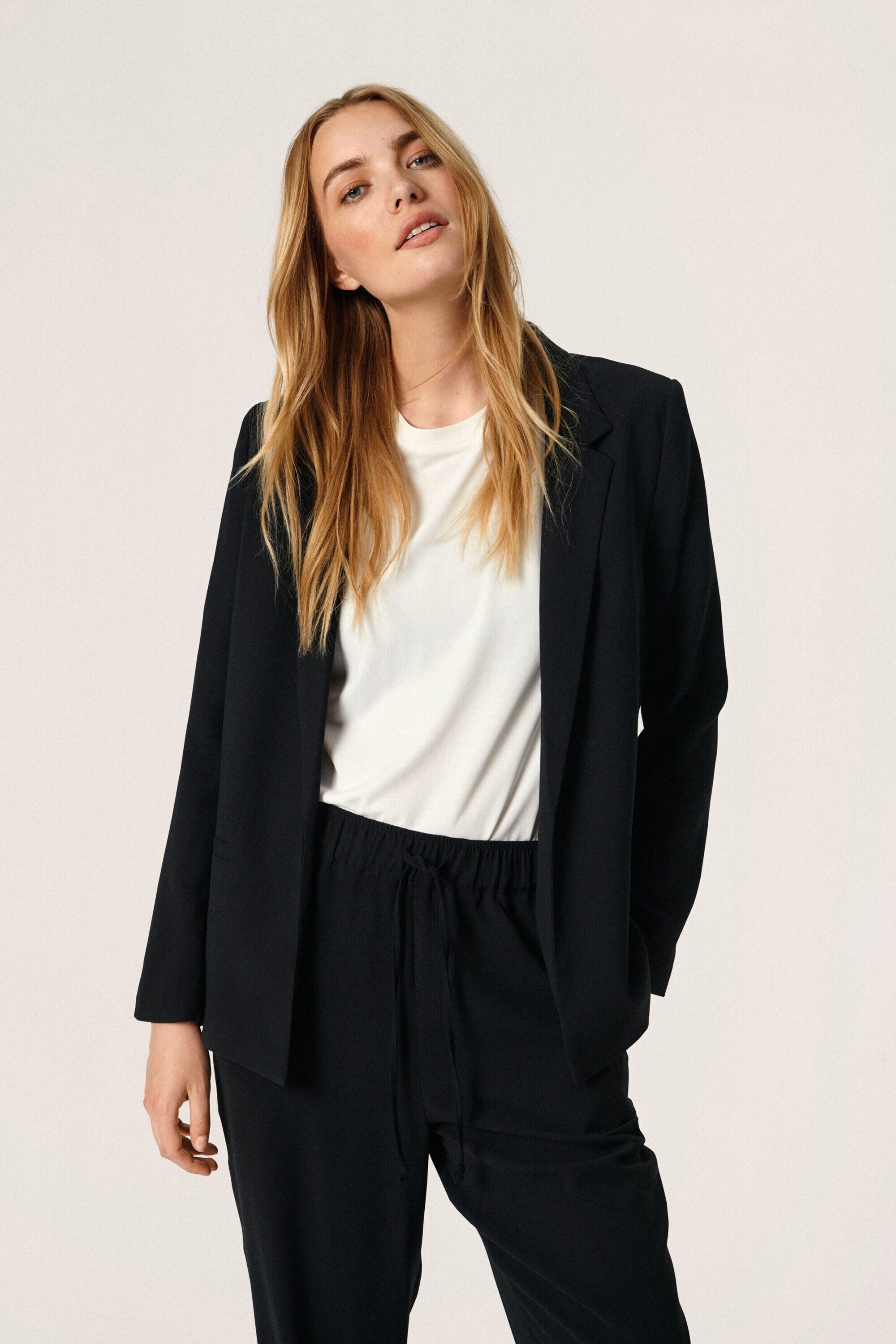 SOAKED IN LUXURY Kurzblazer Shirley (1-tlg) Plain/ohne Details