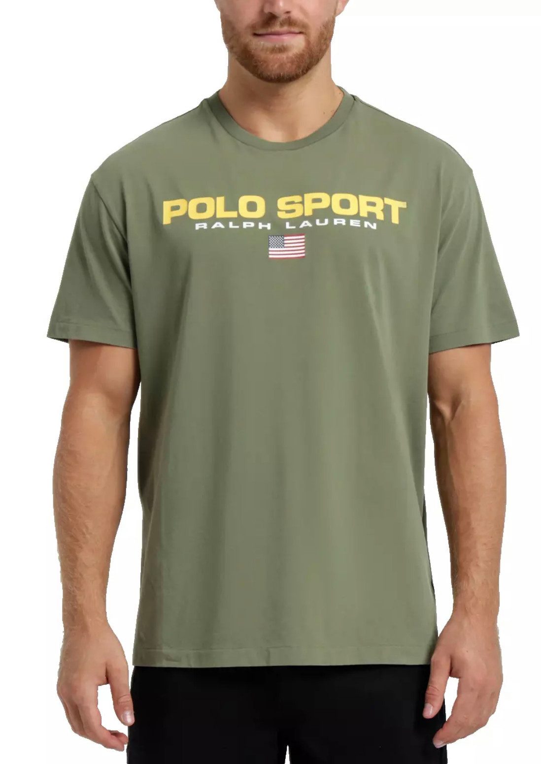 Polo Ralph Lauren T-Shirt Flag Logo günstig online kaufen