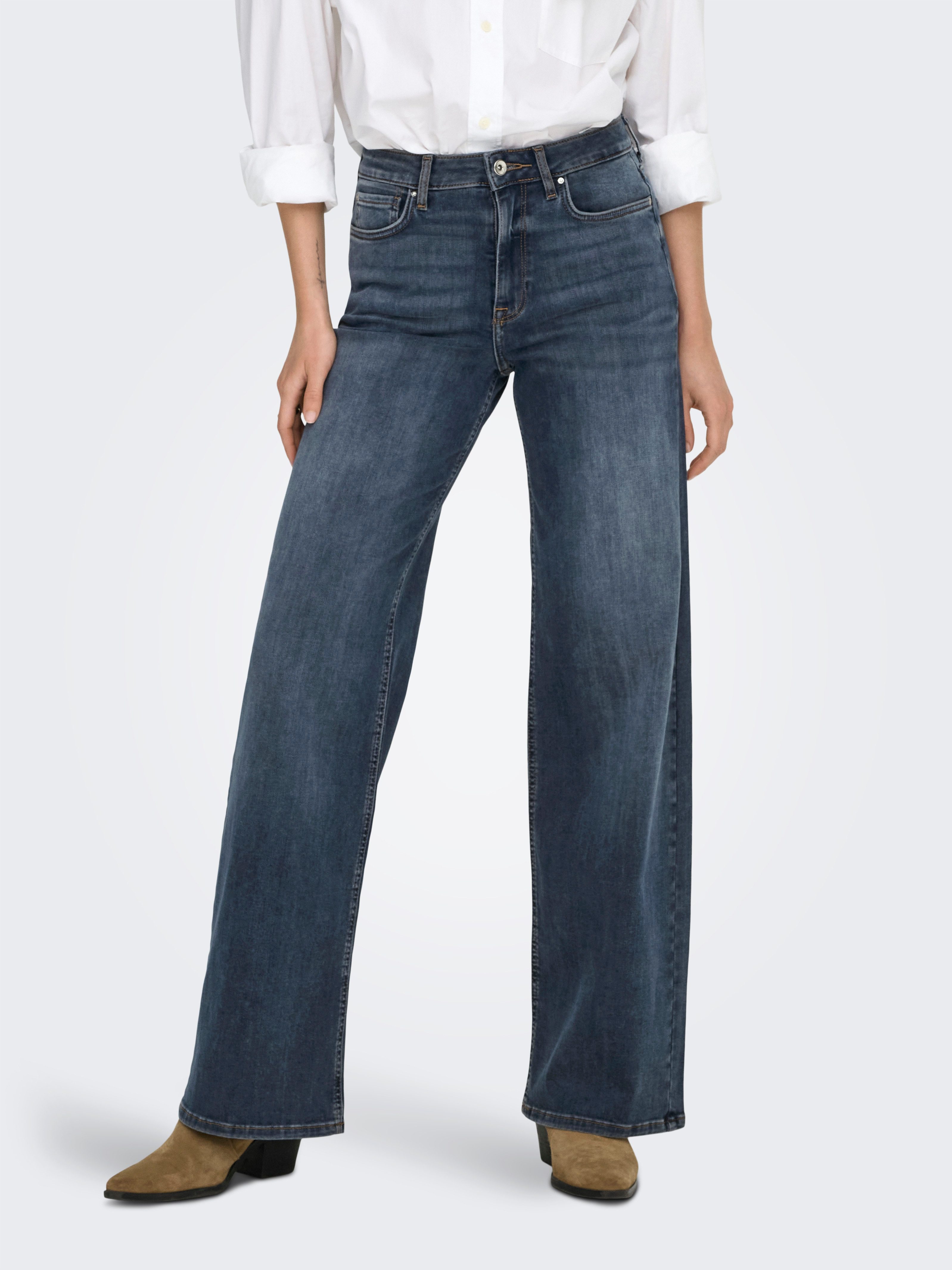 ONLY High-waist-Jeans ONLMADISON ICON HW WIDE DNM CRO300 NOOS günstig online kaufen