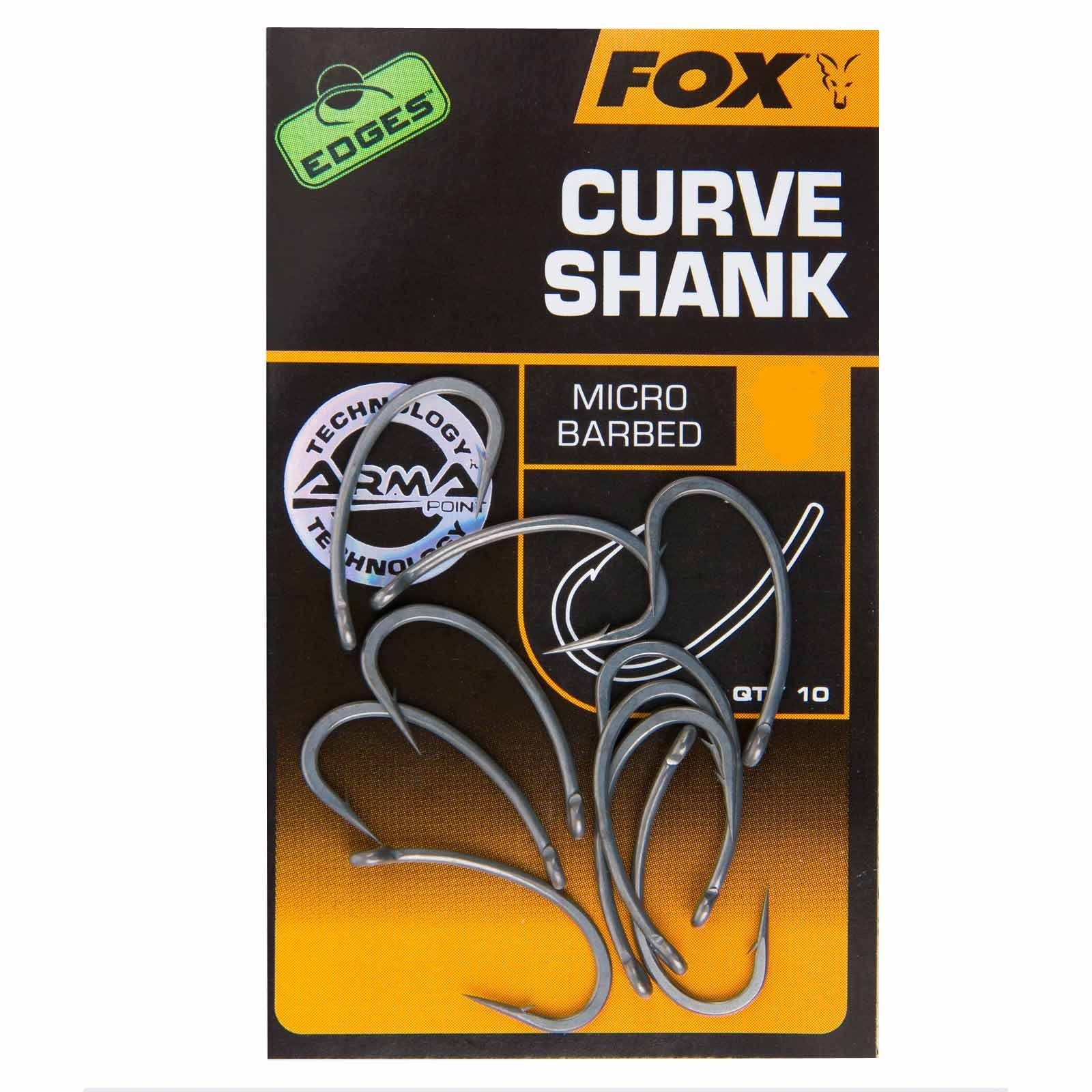 Shank Fox Curve Fox Edges Karpfenhaken, Karpfenhaken 4 Size Armapoint