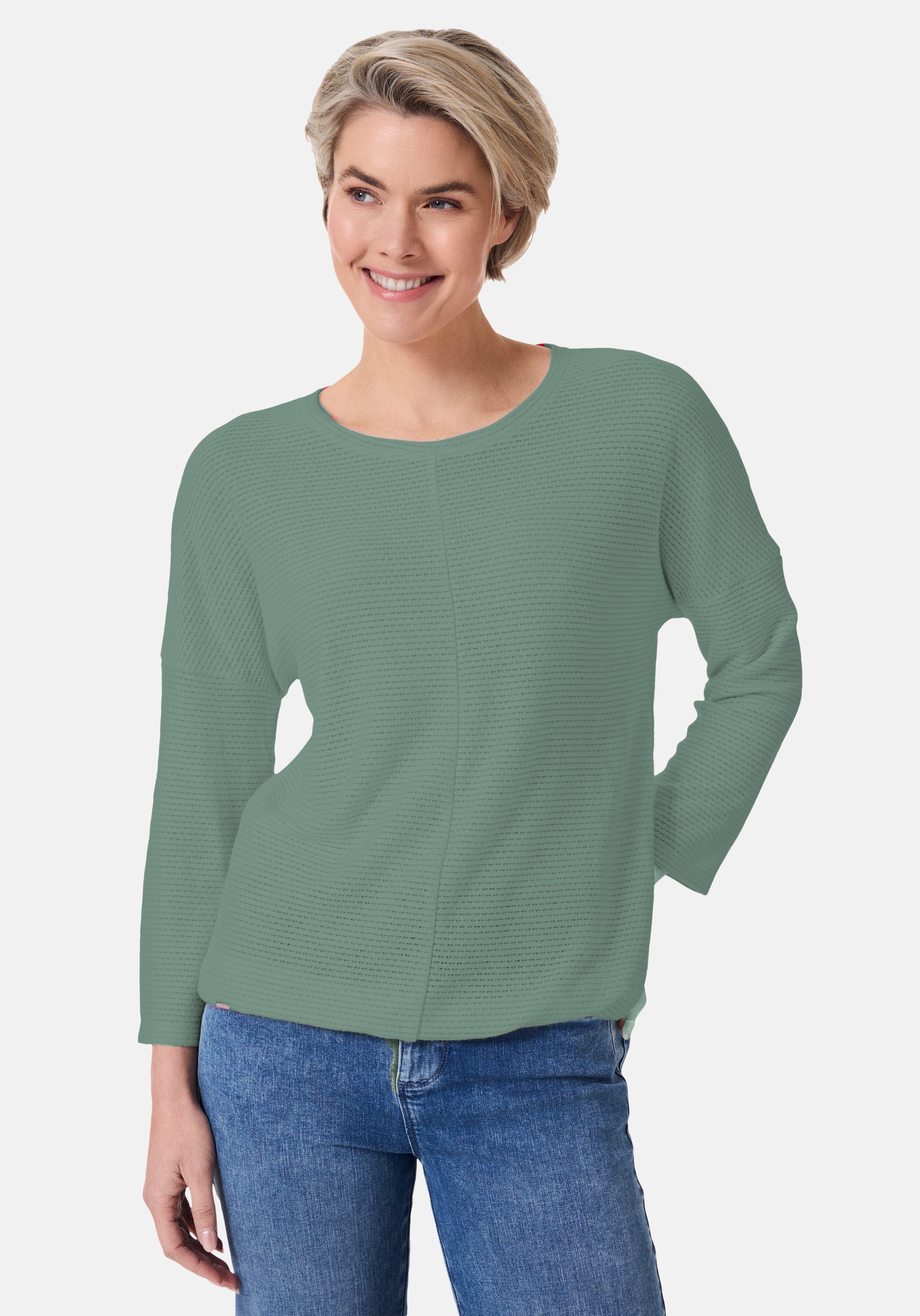 STOOKER WOMEN Sweatshirt CLEA Sweatshirt 3/4-Arm günstig online kaufen