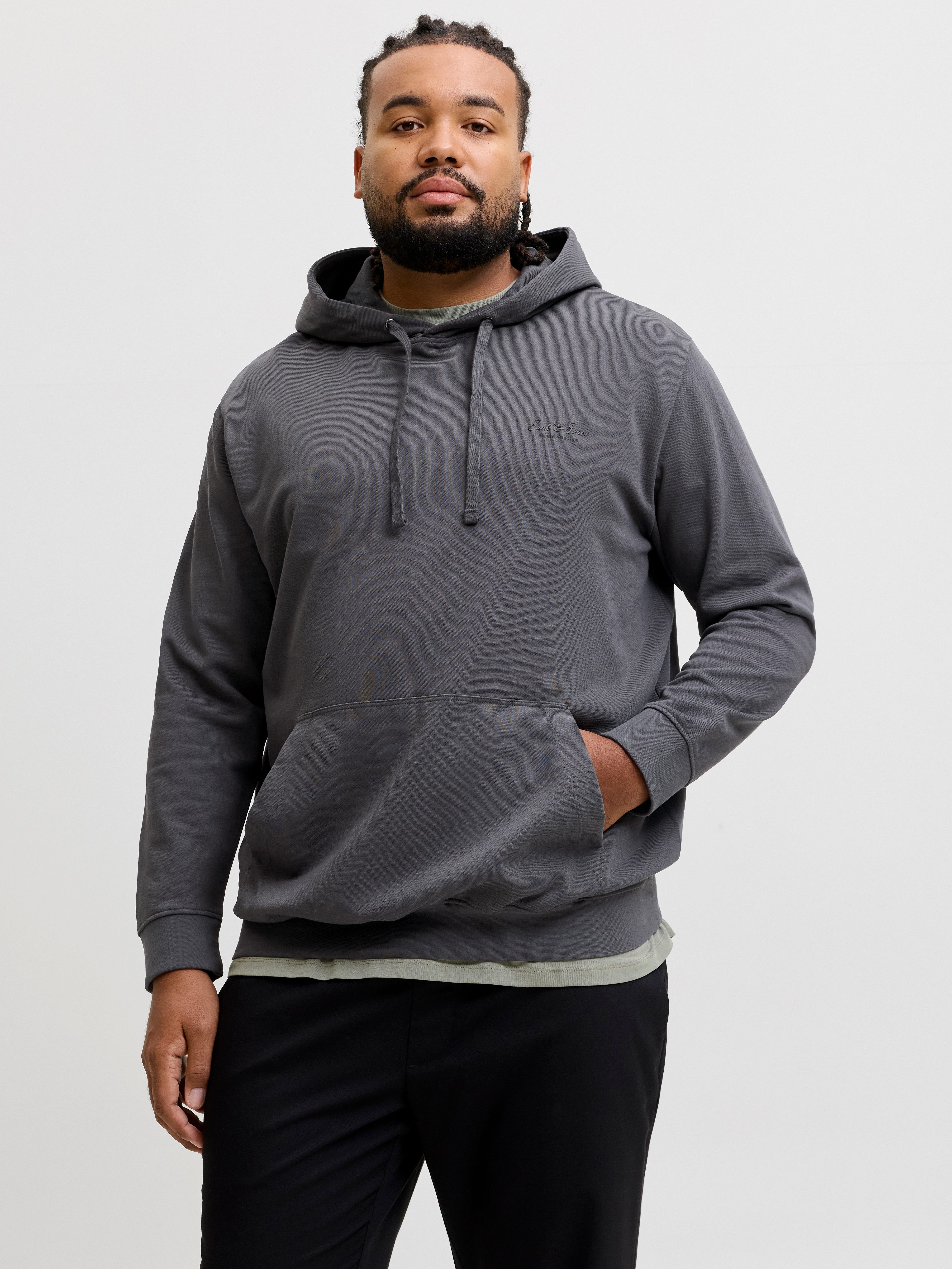 Kapuzensweatshirt JJEARCHIVE GRAPHIC SWEAT HOOD SN PLS