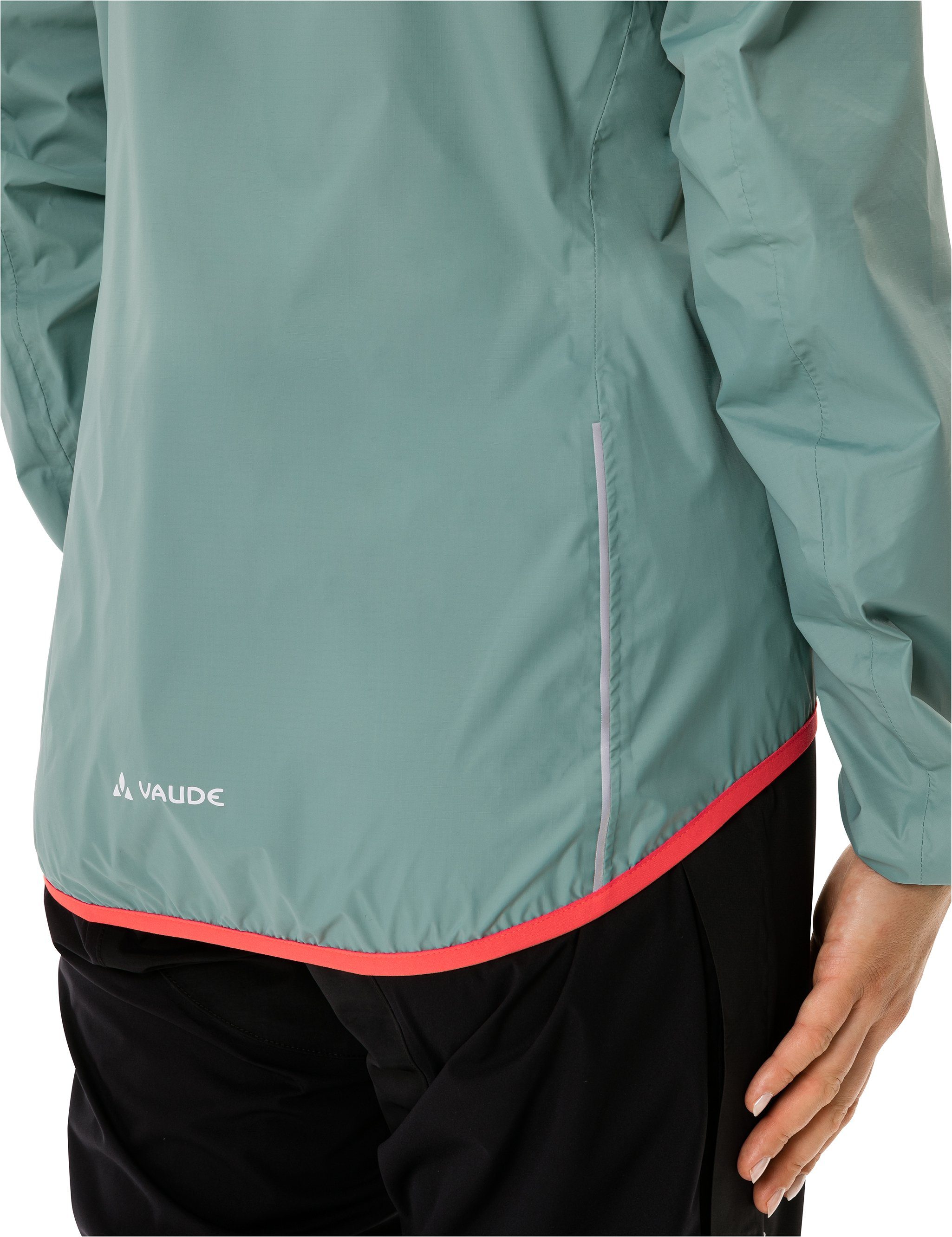 Drop Outdoorjacke Women's VAUDE III moss Jacket kompensiert Klimaneutral dusty (1-St)