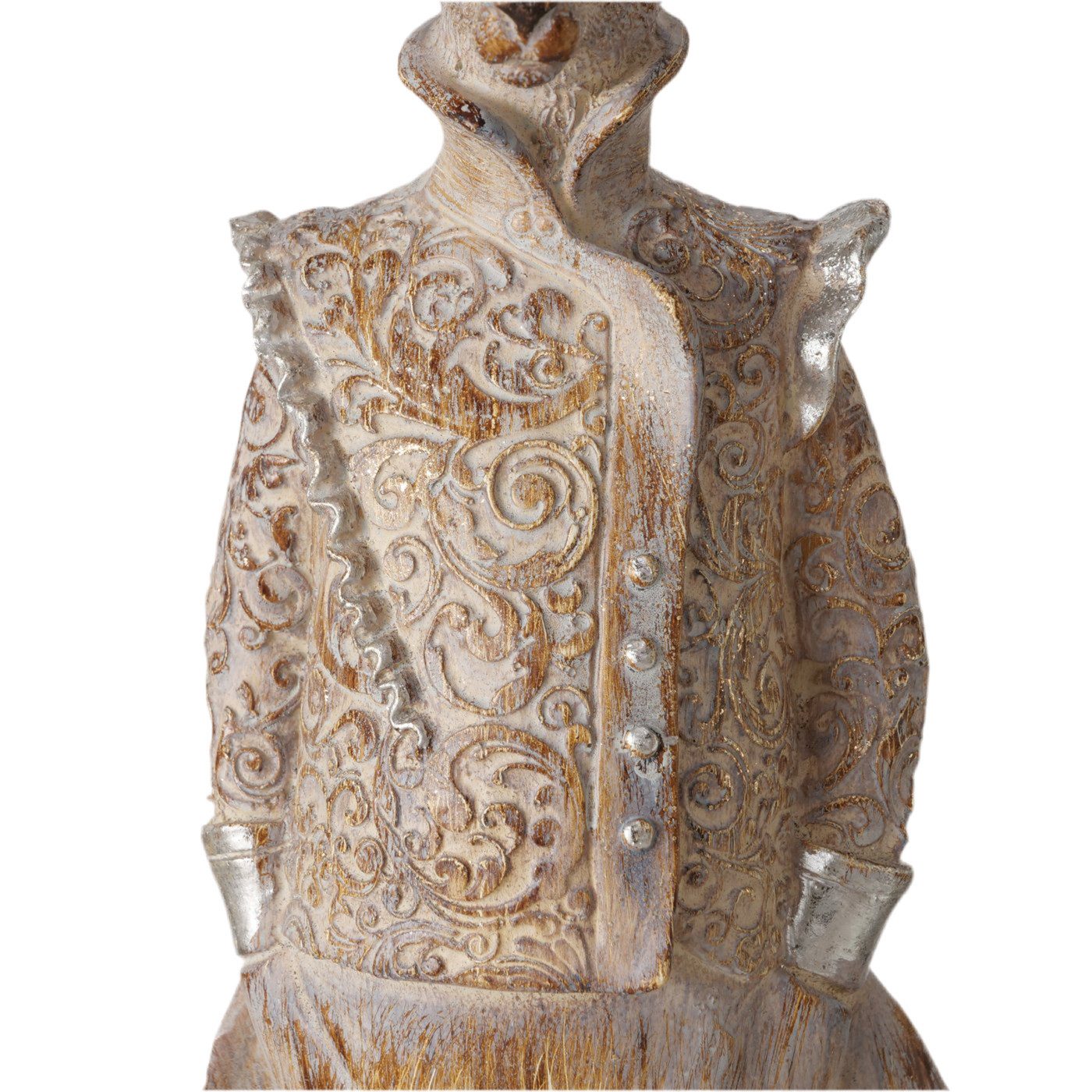 MF Weihnachtsfigur Dekofiguren Elanor Duo Hirschfigur Set Braun Kunstharz 4 günstig online kaufen