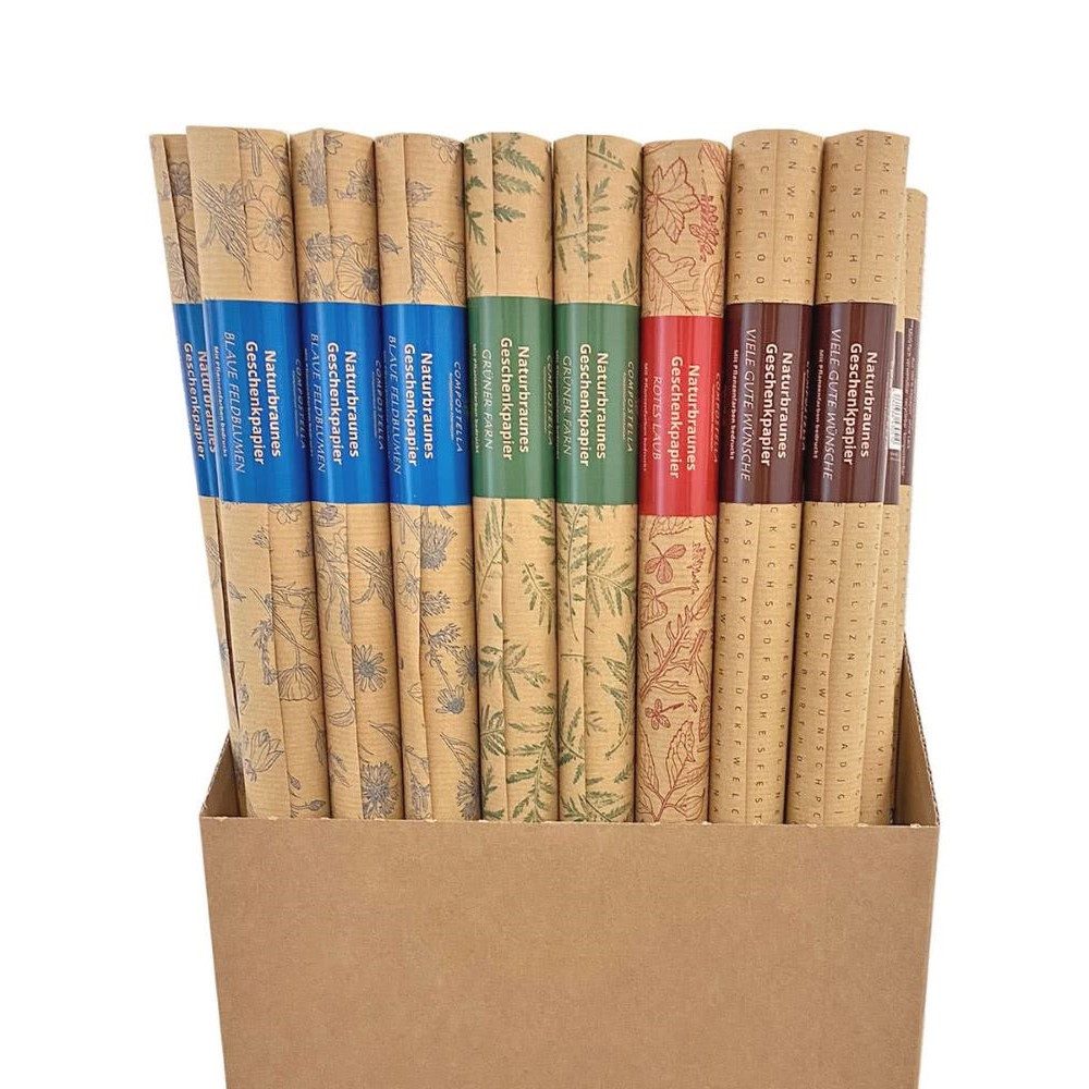 Compostella Geschenkpapier Geschenkpapierrolle 2m/70cm