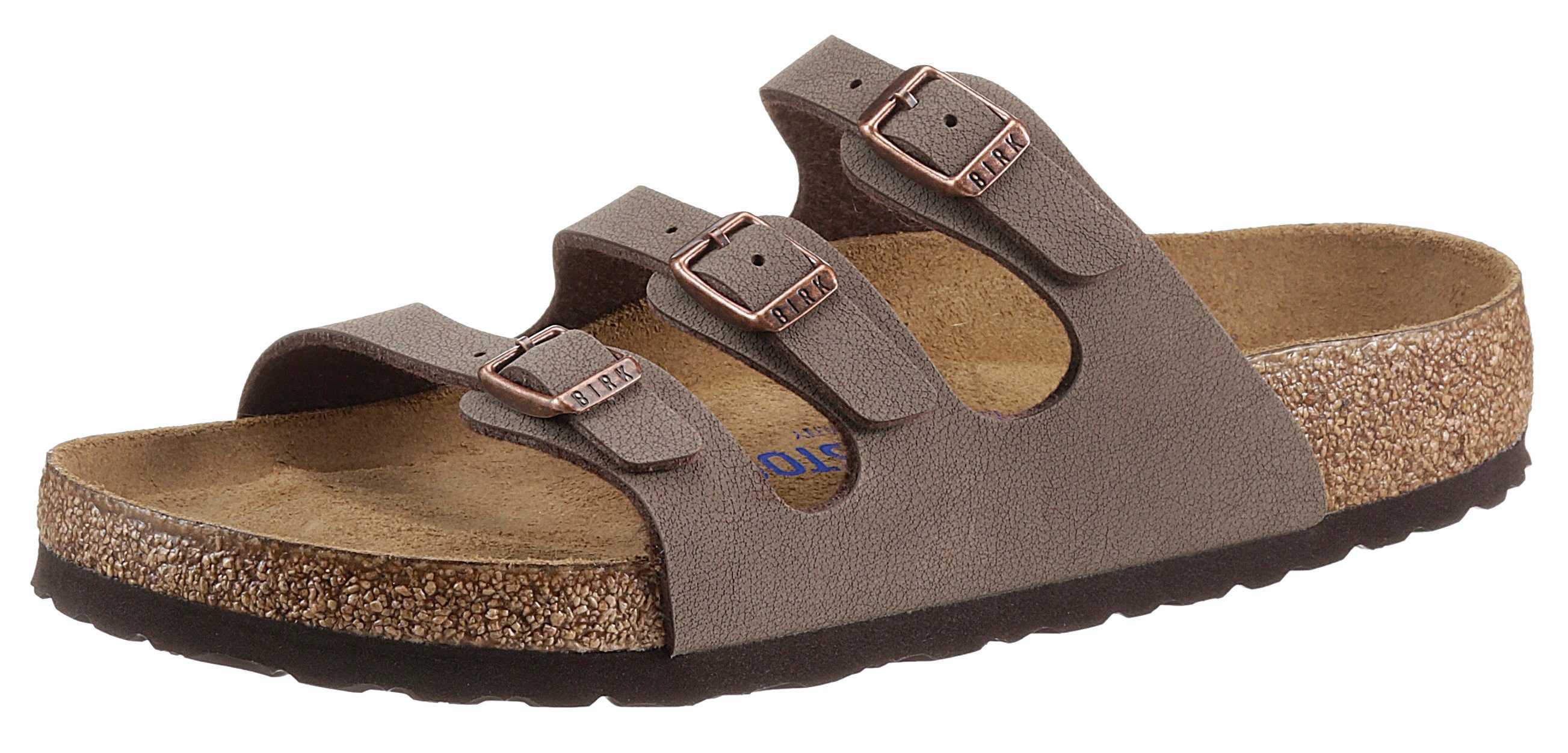 Birkenstock Florida Pantolette mit drei Schnallen günstig online kaufen