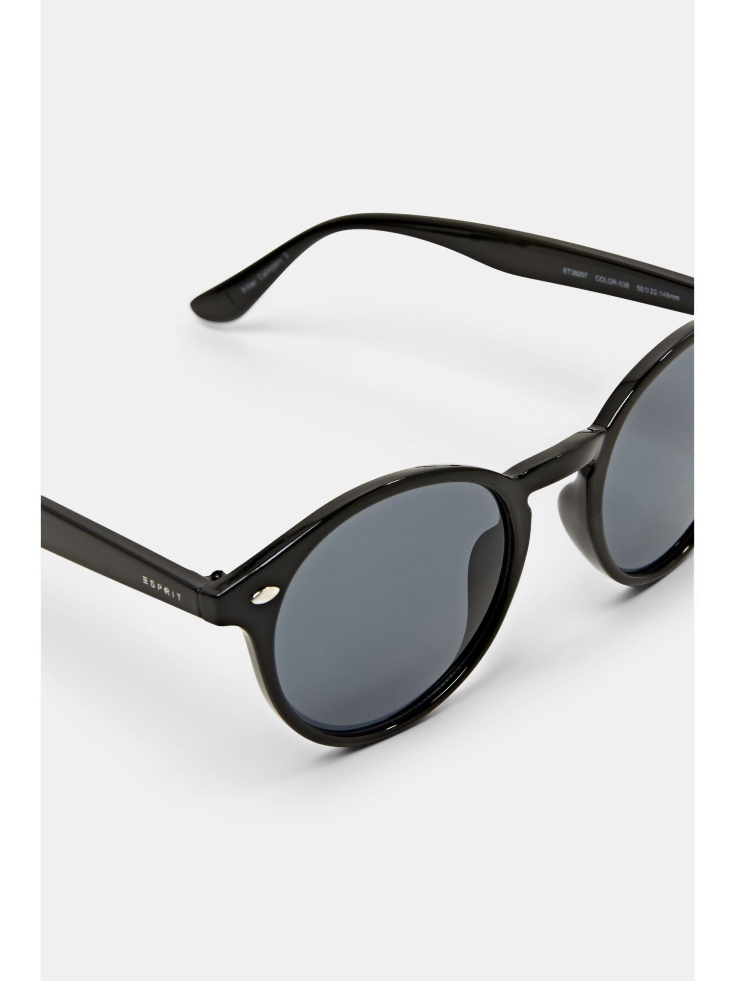 runden Sonnenbrille Gläsern mit Sonnenbrille Esprit BLACK