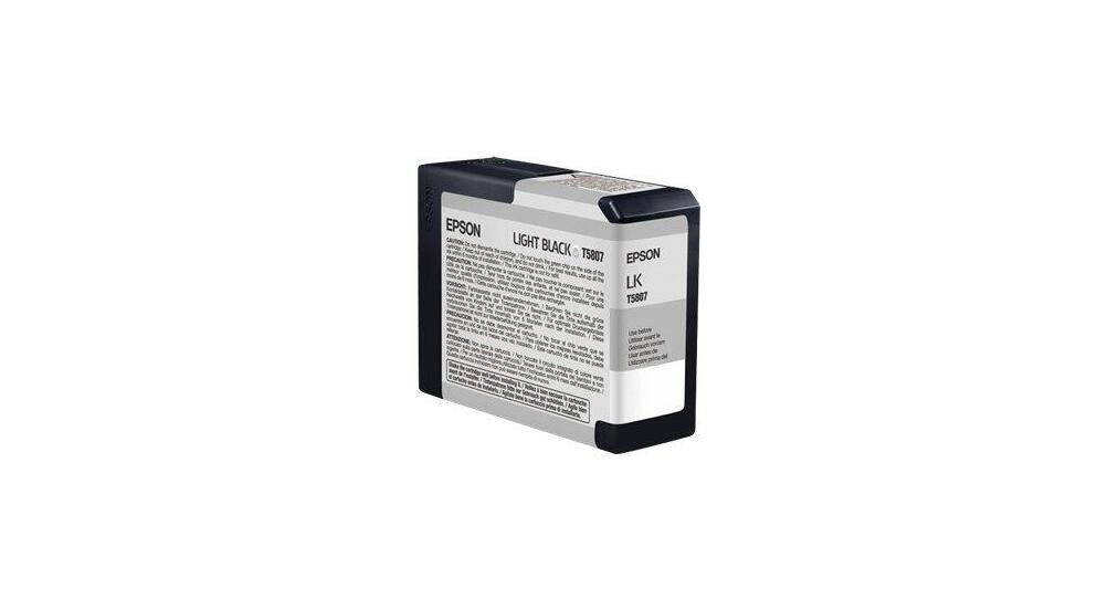 Thumbnail - Epson Epson T5807 Druckerpatrone schwarz hell Tintenpatrone