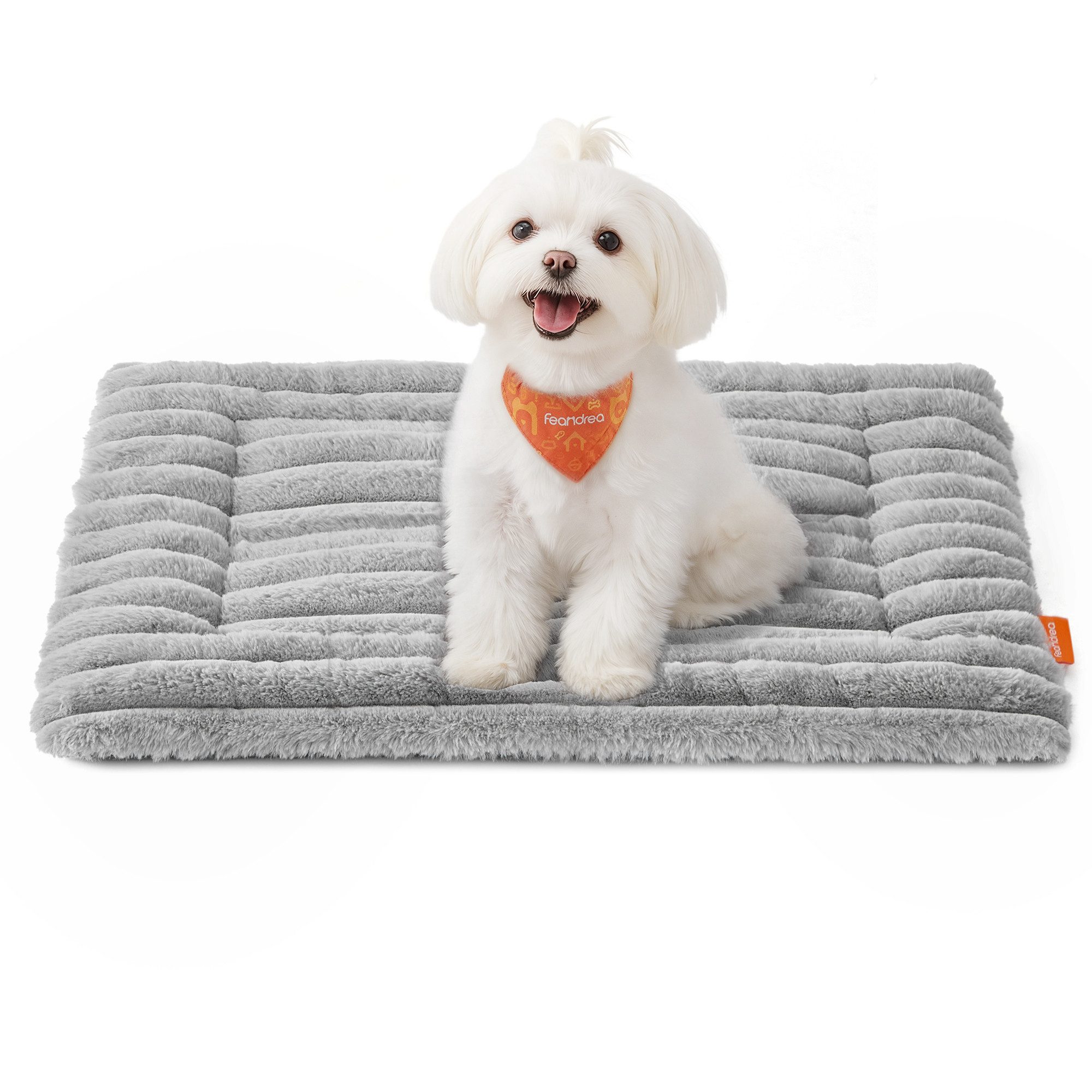 FEANDREA Tierdecke, beidseitig verwendbar, Hundesofa maschinenwaschbar, grau