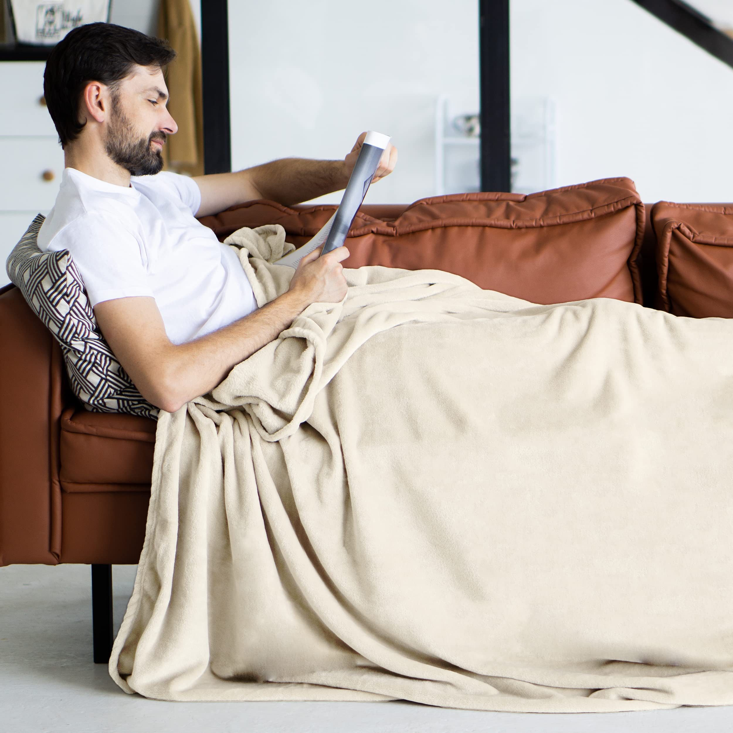 Wohndecke Kuscheldecke super weich & flauschig günstig online kaufen