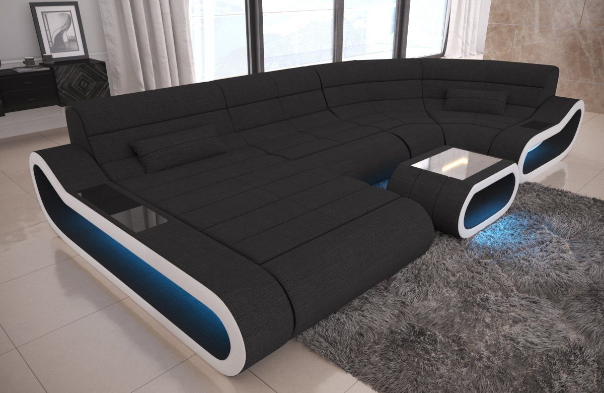Sofa Dreams Wohnlandschaft Stoff Couch Polstersofa günstig online kaufen