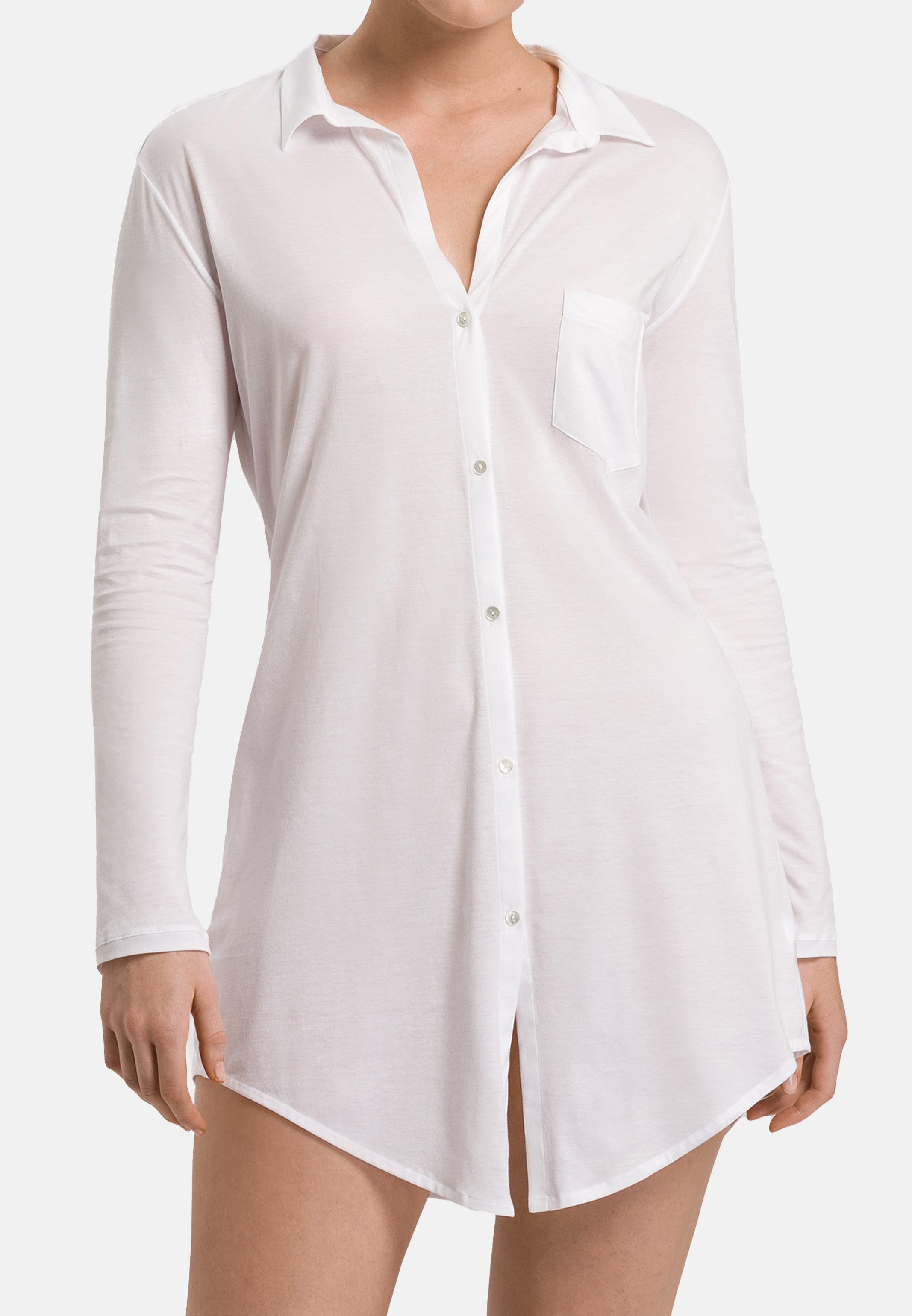 Hanro Nachthemd Cotton Deluxe (1-tlg) Nachthemd günstig online kaufen